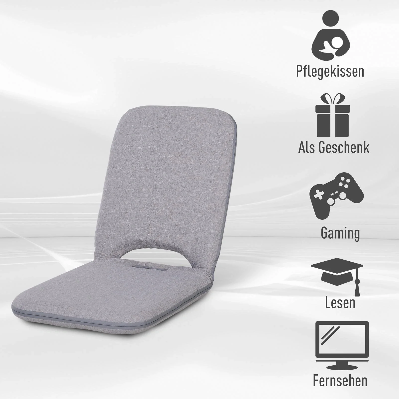 Sitzkissen mit verstellbarer Rückenlehne - 7