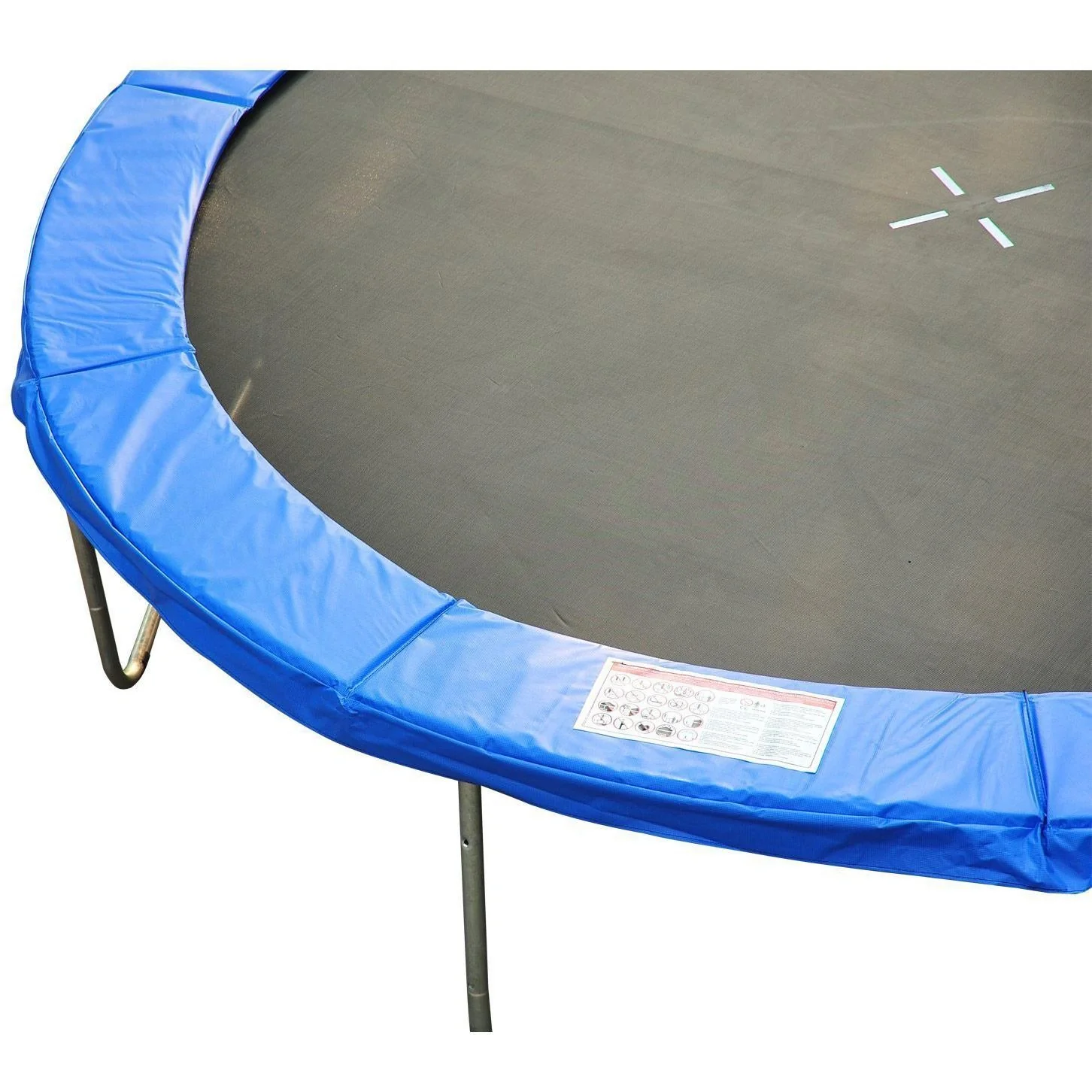 Trampolin Randabdeckung 305cm witterungsbeständig PVC PE Blau - 4