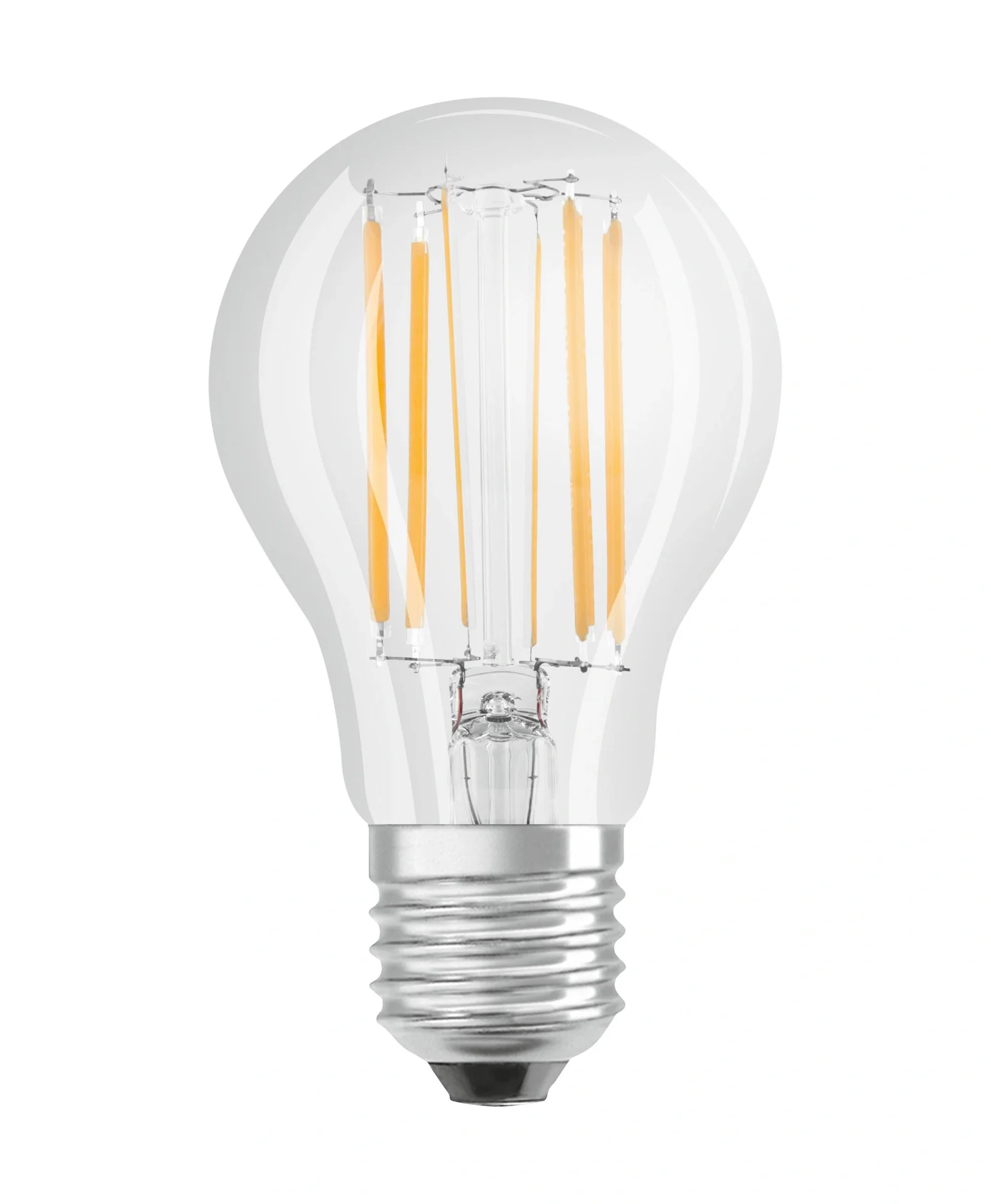 LED STAR FILAMENT Lampe mit 7,5 Watt, E27, kaltweiß, klar - 2