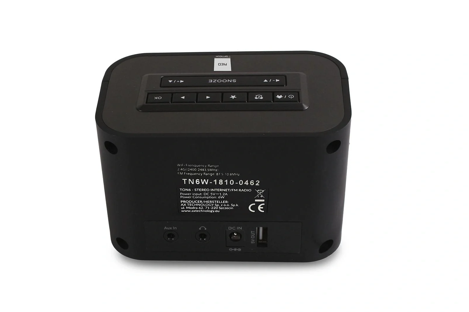 Internetradio Ton 6, schwarz - 6