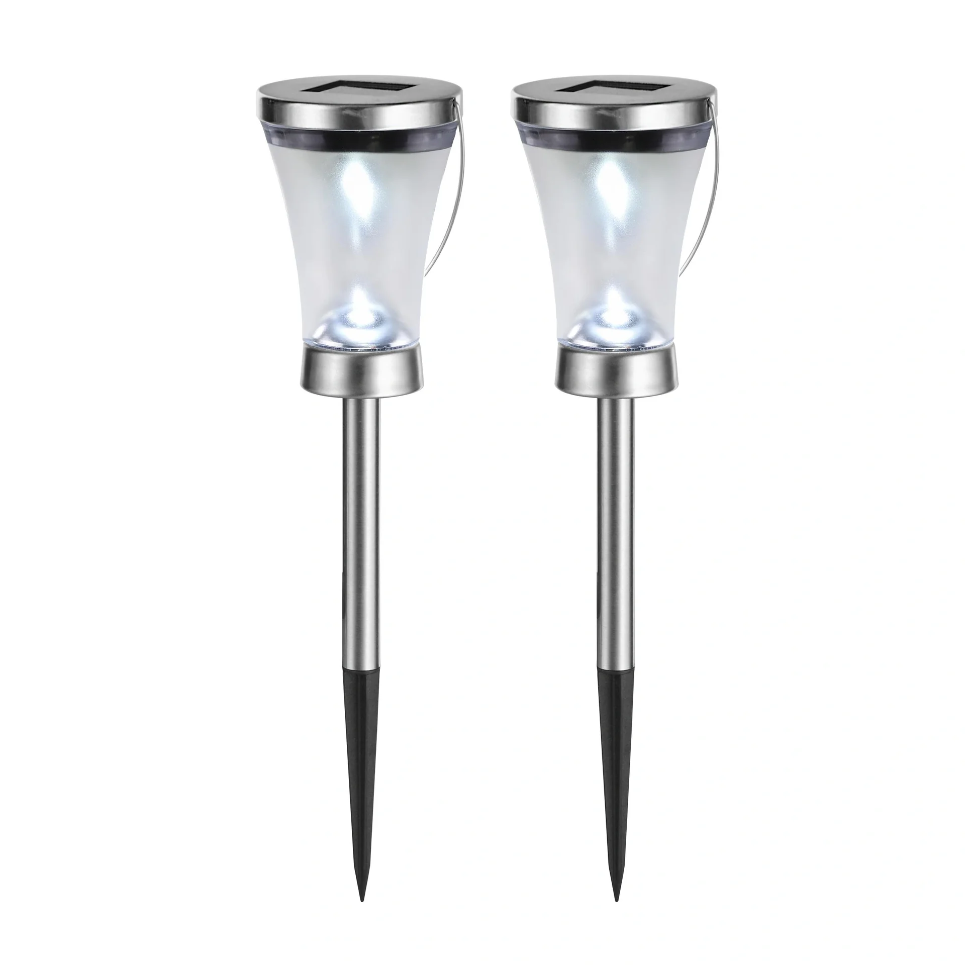 LED Solarlampe 3in1, 2er Set - 4