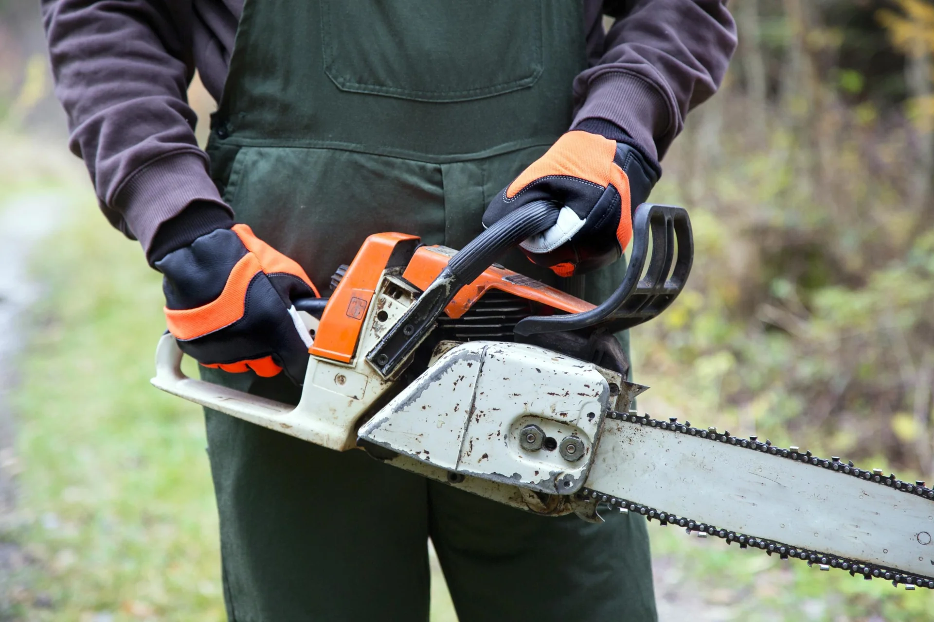 Motorsägenhandschuh Forester Gr. 9/L - 6