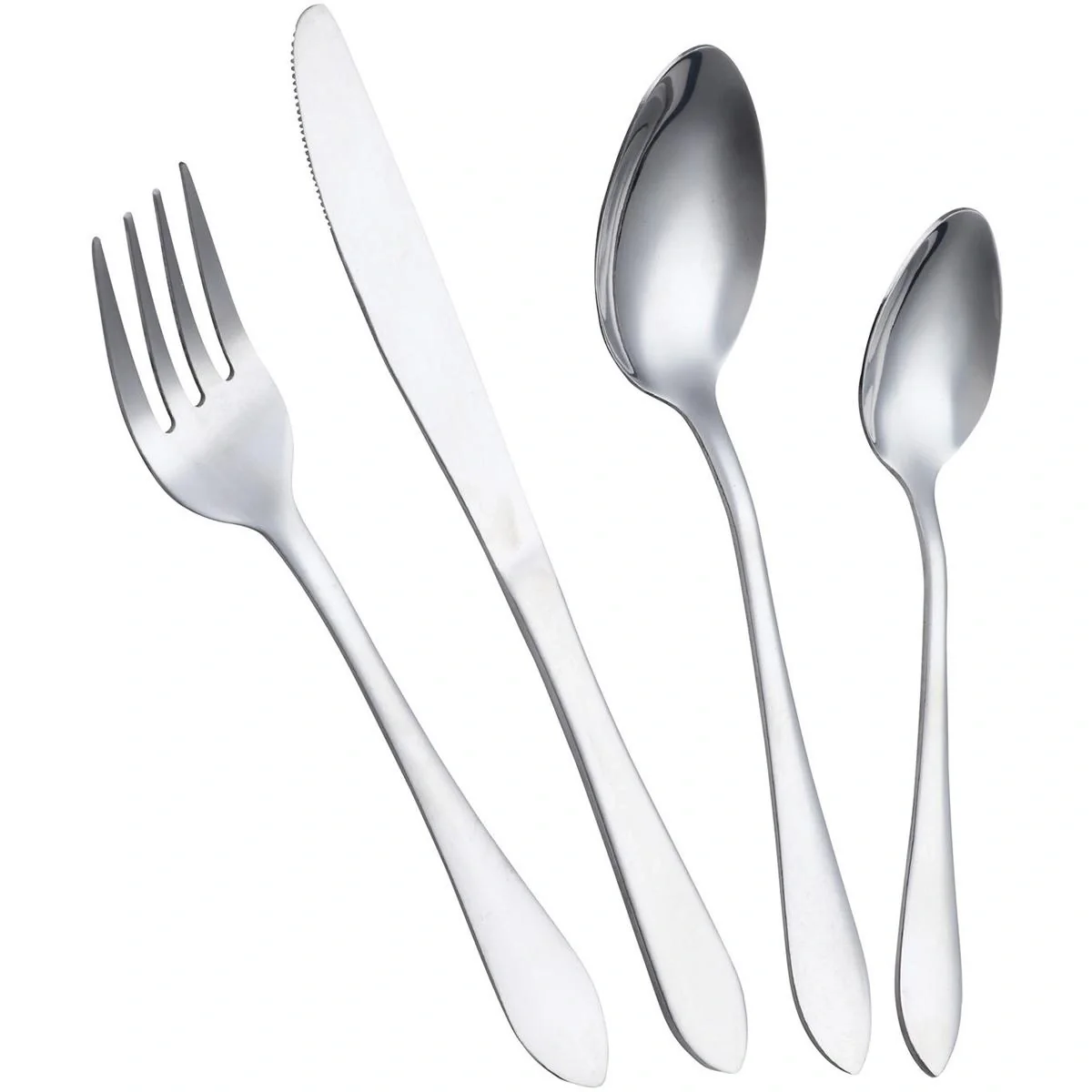 Besteckset - 24 Teile - Rostfreier Stahl - 5