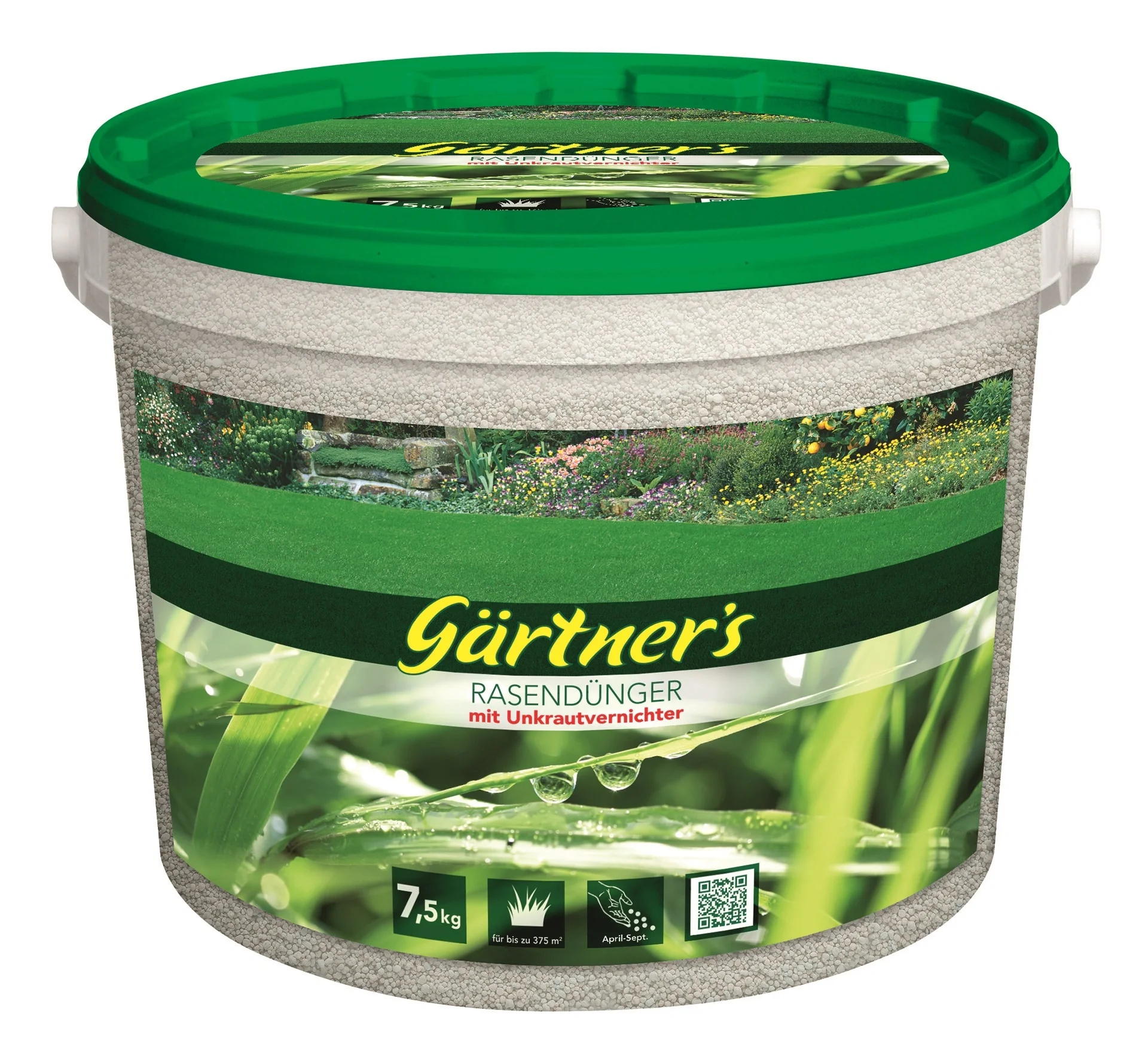 Rasendünger mit Unkrautvernichter  7,5 kg - 1
