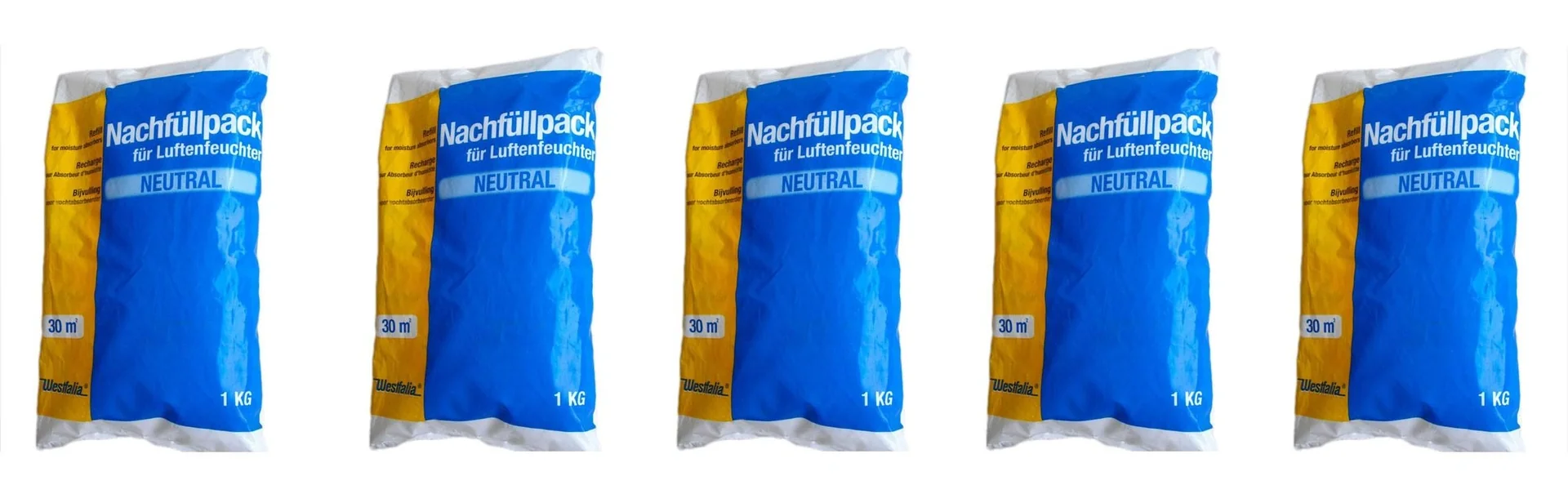 Nachfüllpackungen für Raumentfeuchter, 5 Stück - 2