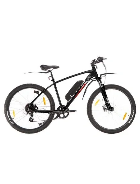 Unisex Mountain E-Bike, 27,5 Zoll, Rahmenhöhe 47 cm, 7-Gang Kettenschaltung, schwarz, Berchtesgaden - 11