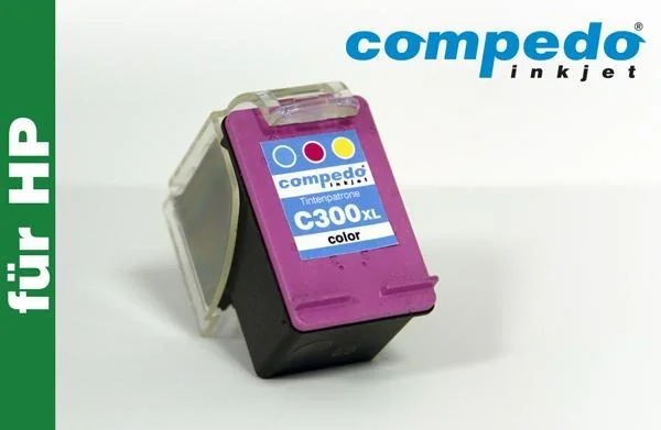 Druckerpatrone für HP 300XL Colour/CC633EE - 4