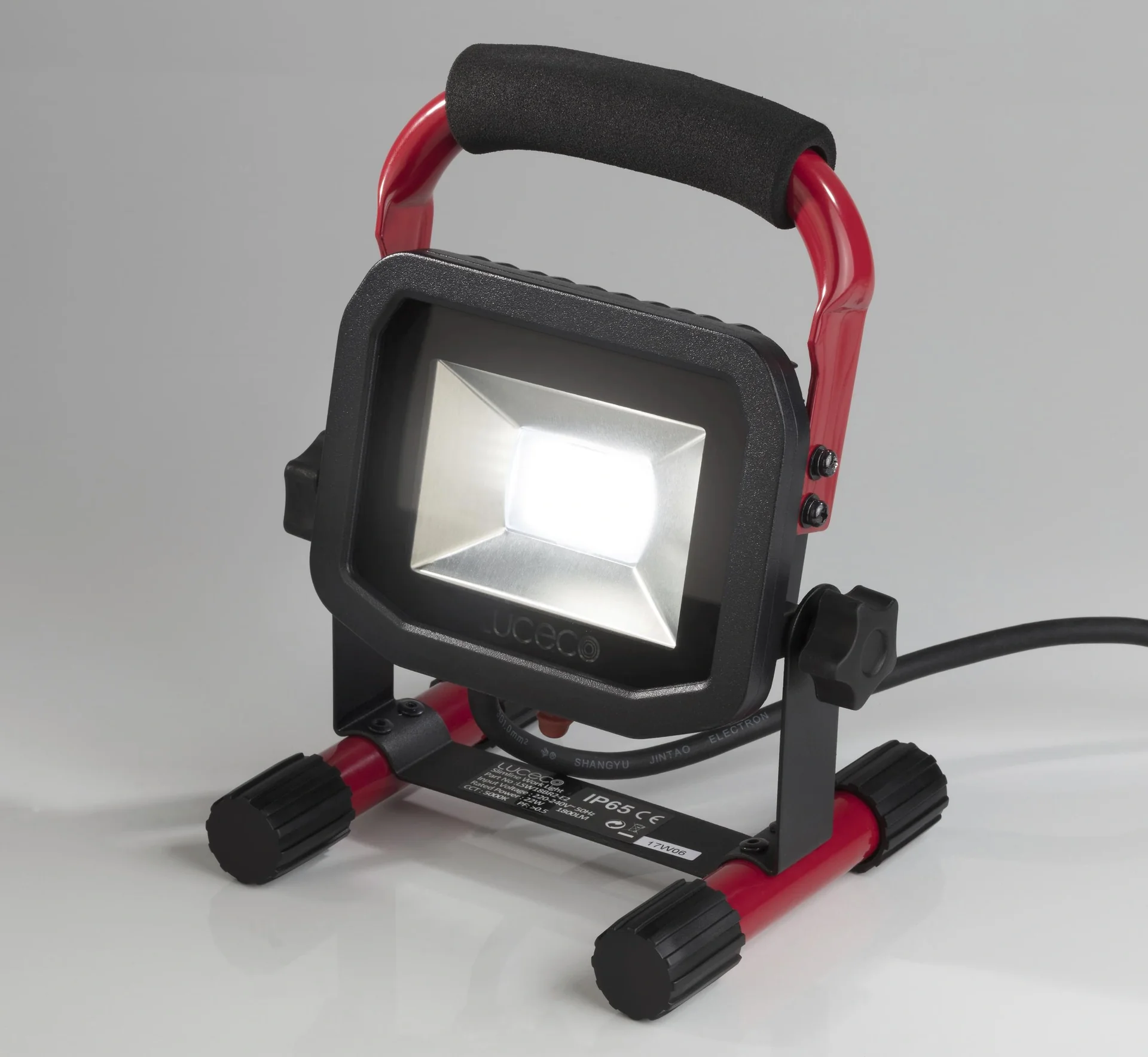 LED Baustrahler, 1800 Lumen, 22 Watt, 5000K, 2m Zuleitung - 11