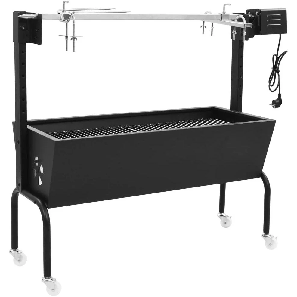BBQ Rotisserie elektrisch Edelstahl - 3