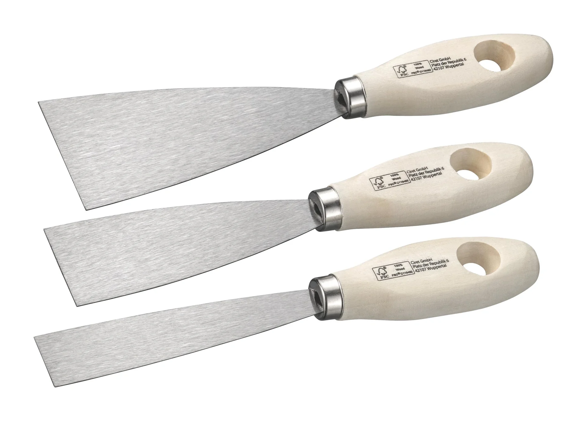 Spachtel-Set, 3-teilig - 1