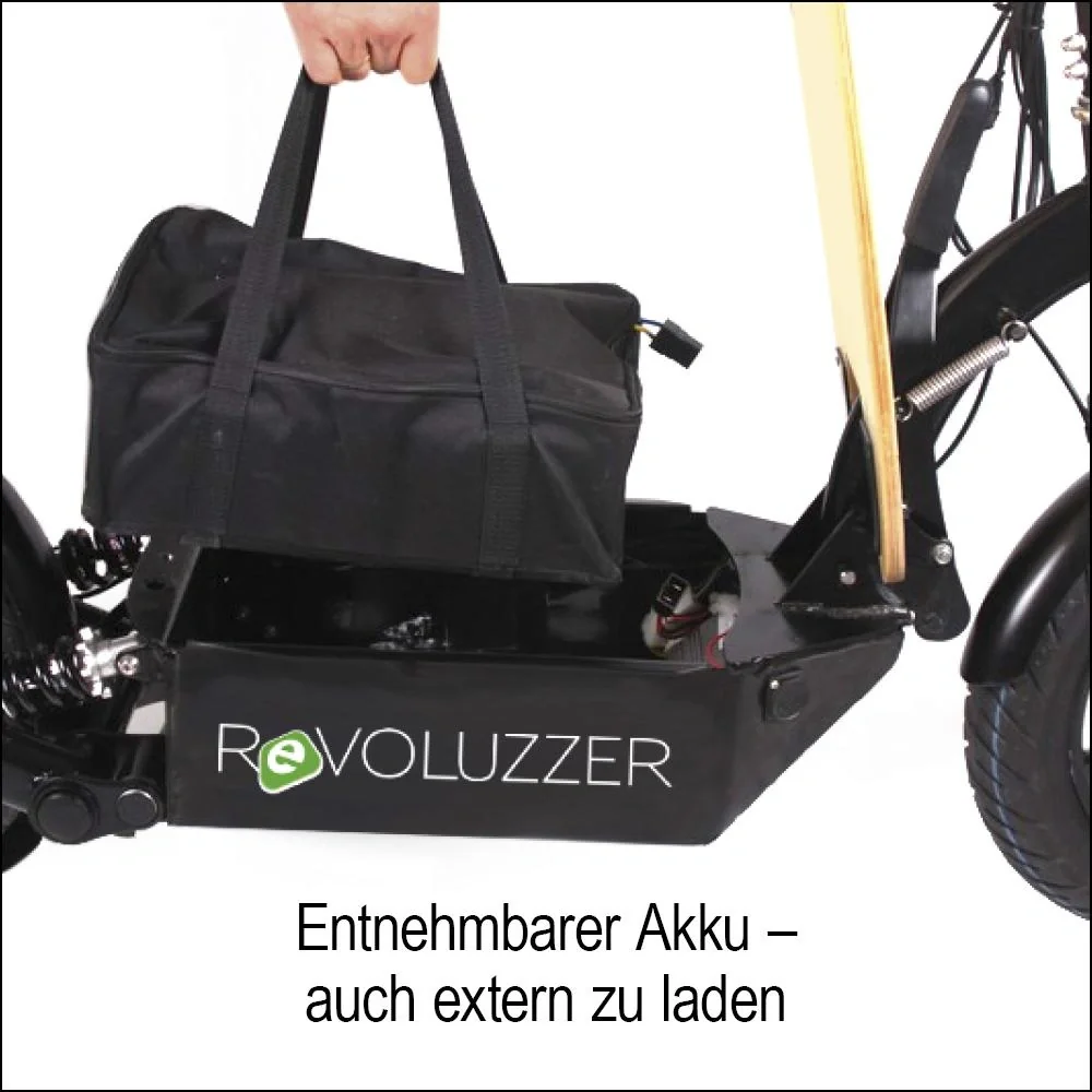 E-Roller "Revoluzzer" Basic 20 km/h schwarz - 8
