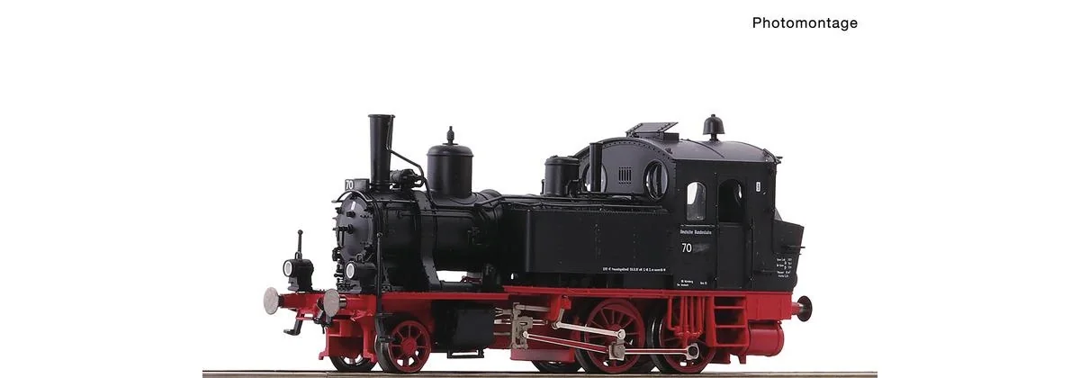 Tenderlokomotive Baureihe 70.0 (bay. Pt 2/3) der Deutschen Bundesbahn - 1