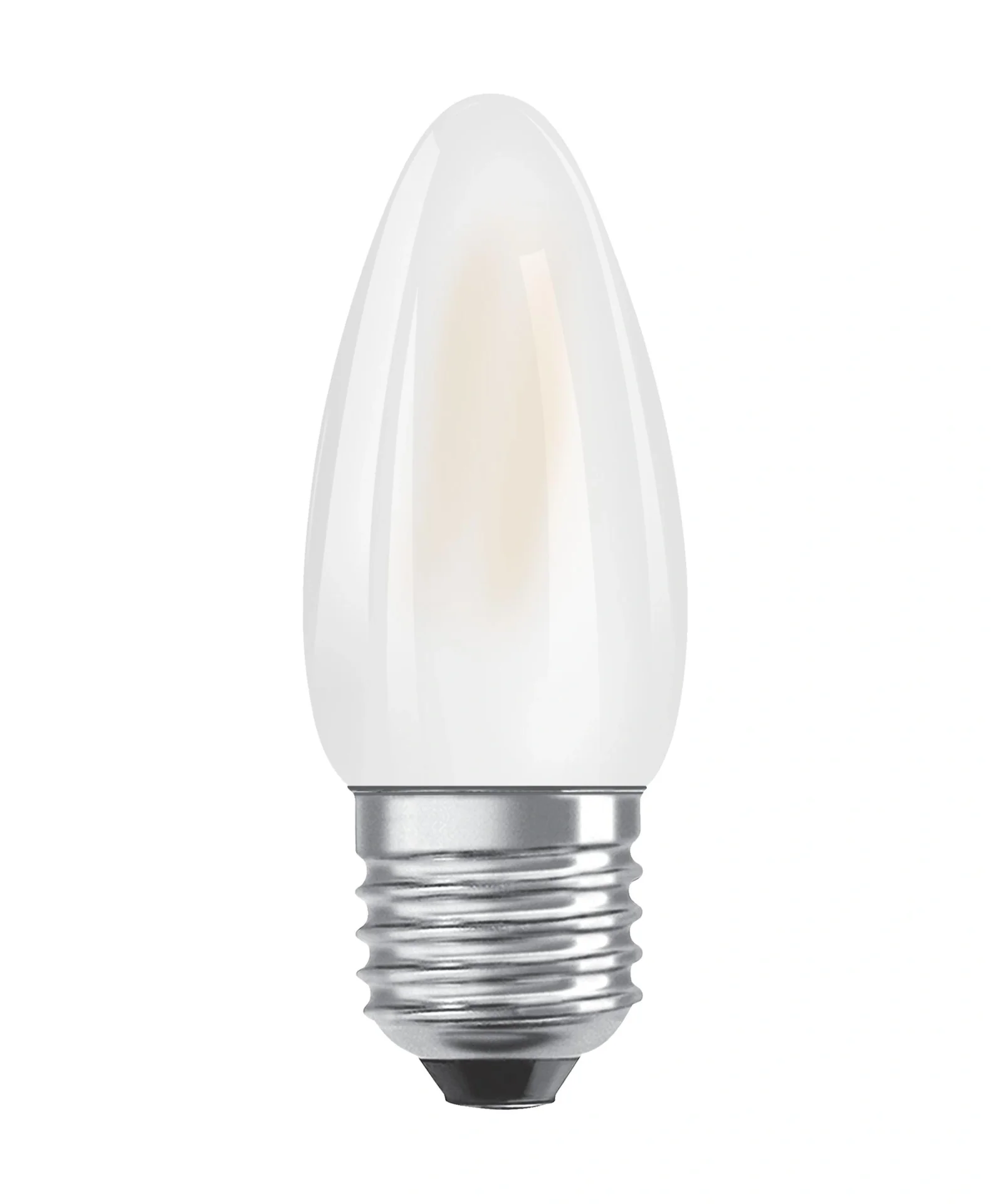 LED SUPERSTAR RETROFIT Kerze mit 5 Watt, E14, kaltweiß, matt, dimmbar - 1
