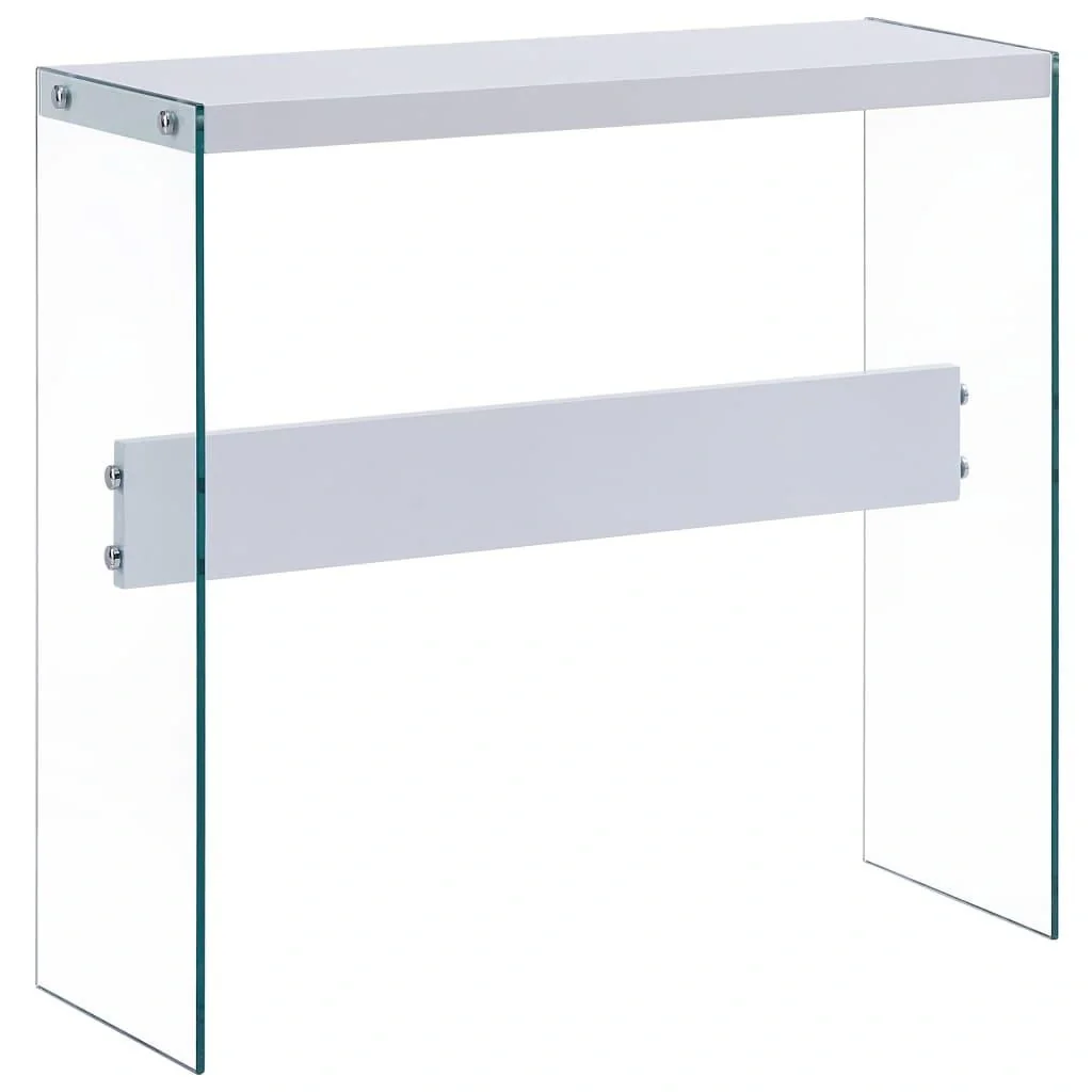Wandtisch 82x29x75,5 cm MDF weiß - 5