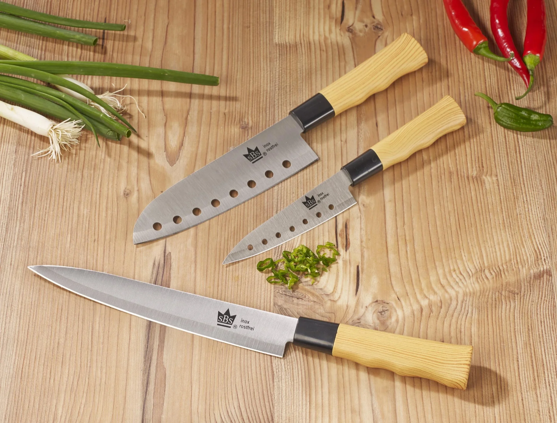 Messer-Set Nara, 3-teilig - 2