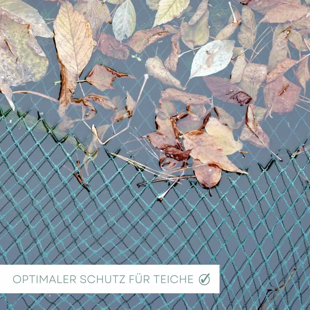 Teichschutznetz 4 m x 25 m (100m²)-2