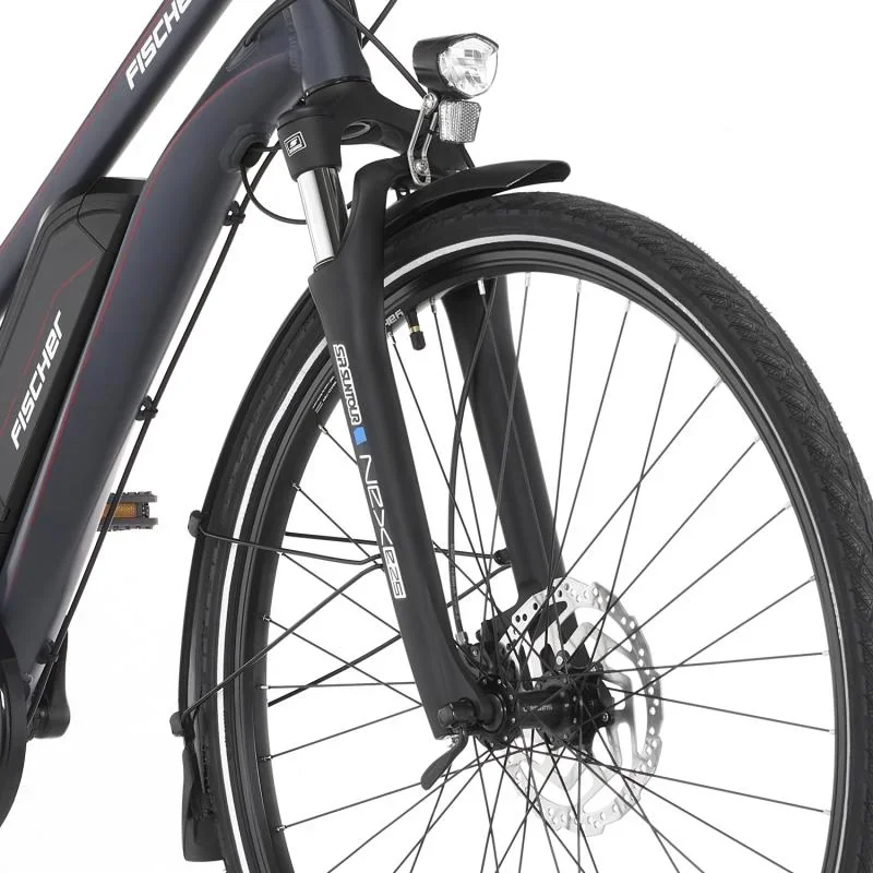 Damen E-Bike Trekking, 28 Zoll, Rahmengröße 44cm, 8-Gang Kettenschaltung, anthrazit matt, VIATOR 2.0 - 6