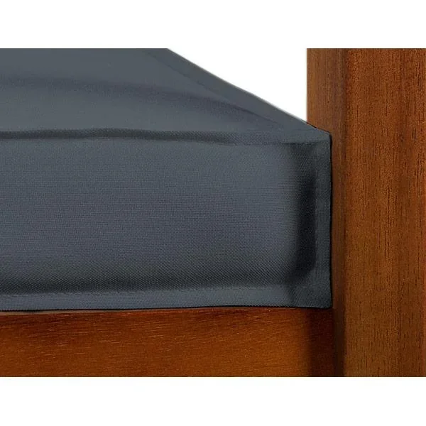 Sofabezug anthrazit 145x45x7cm - 3