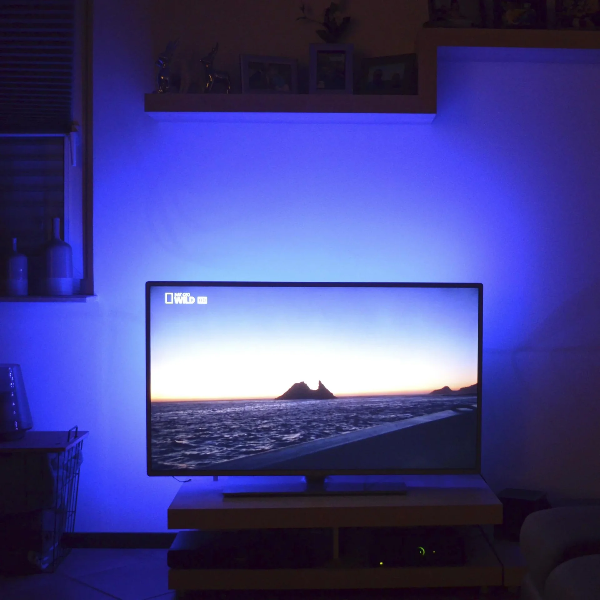 TV-LED Beleuchtungs-Set 2 m Farbwechsel, 48 RGB-LEDs, 3 x Verbinder und 3 x Verbindungskabel - 9