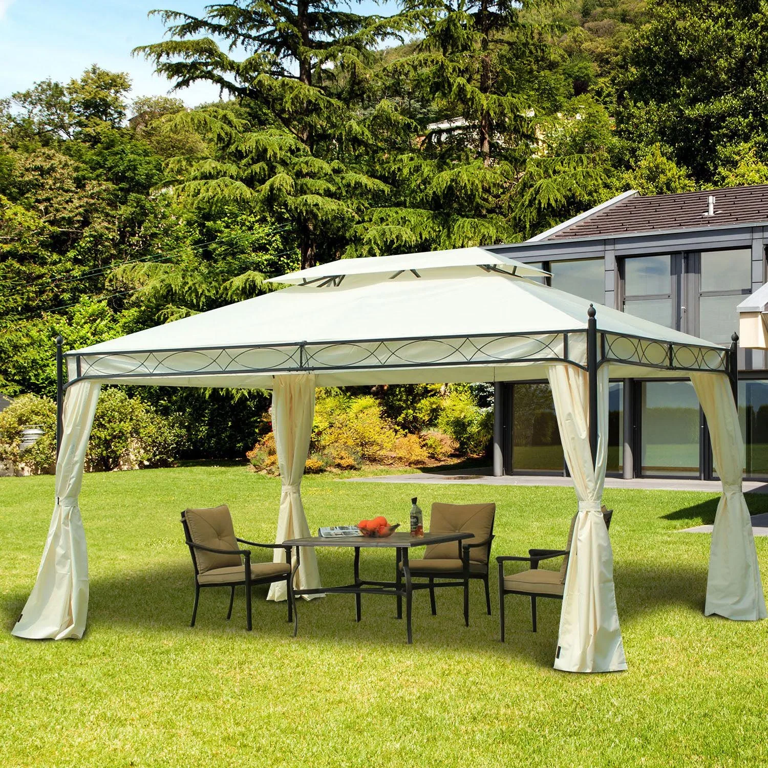 Luxus Pavillon mit Doppeldach - 1
