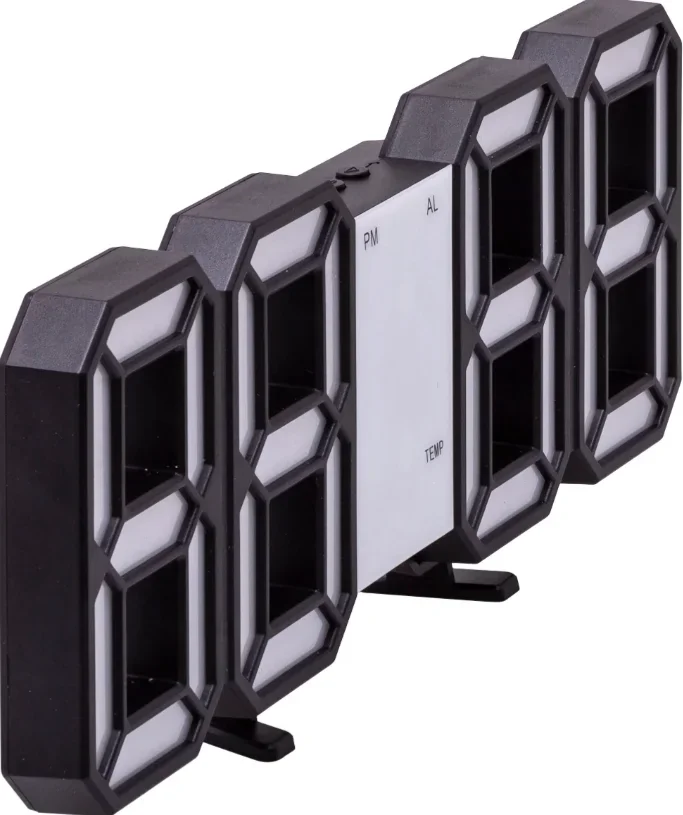 3D LED-Uhr - 1