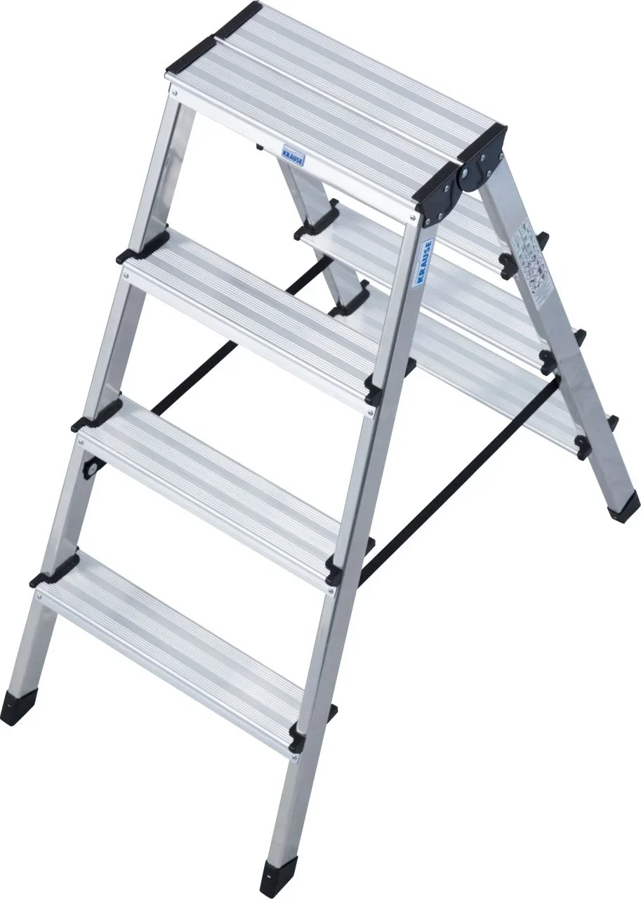 „DOPPLO“ STUFEN-DOPPELLEITER 2x4 STUFEN - 0