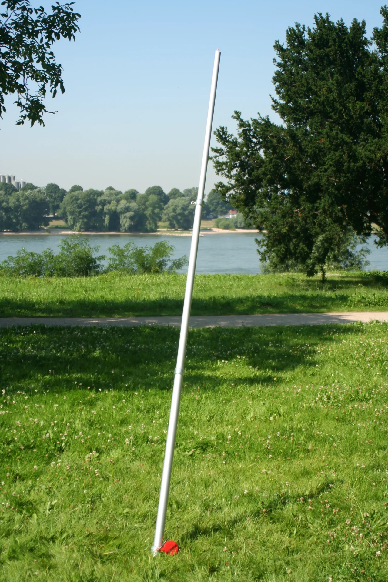 Peddy Shield Aluminium Mast Teleskopmast und Erdanker Set - 0