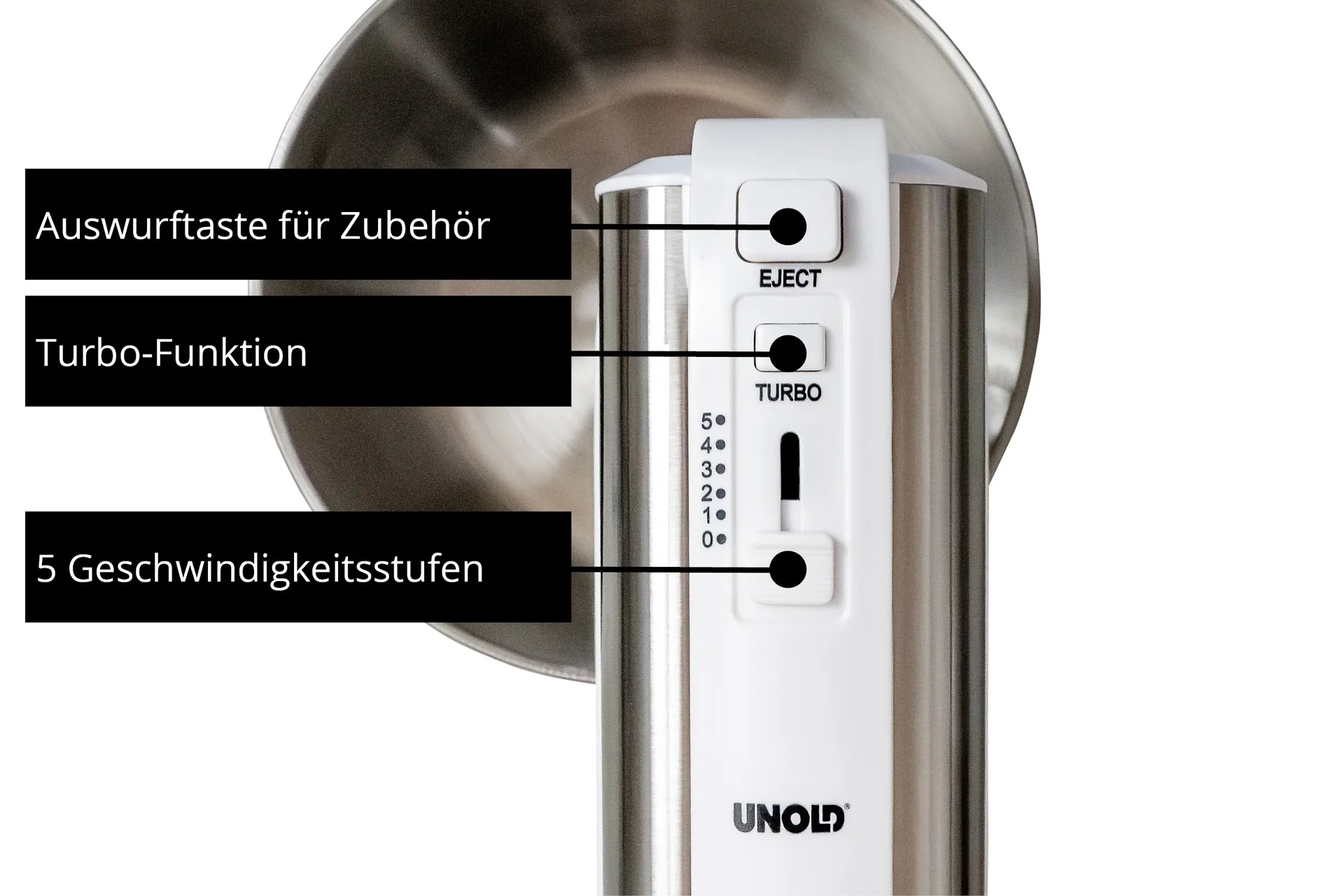 Handmixer mit Rührschüssel Hannah - 10