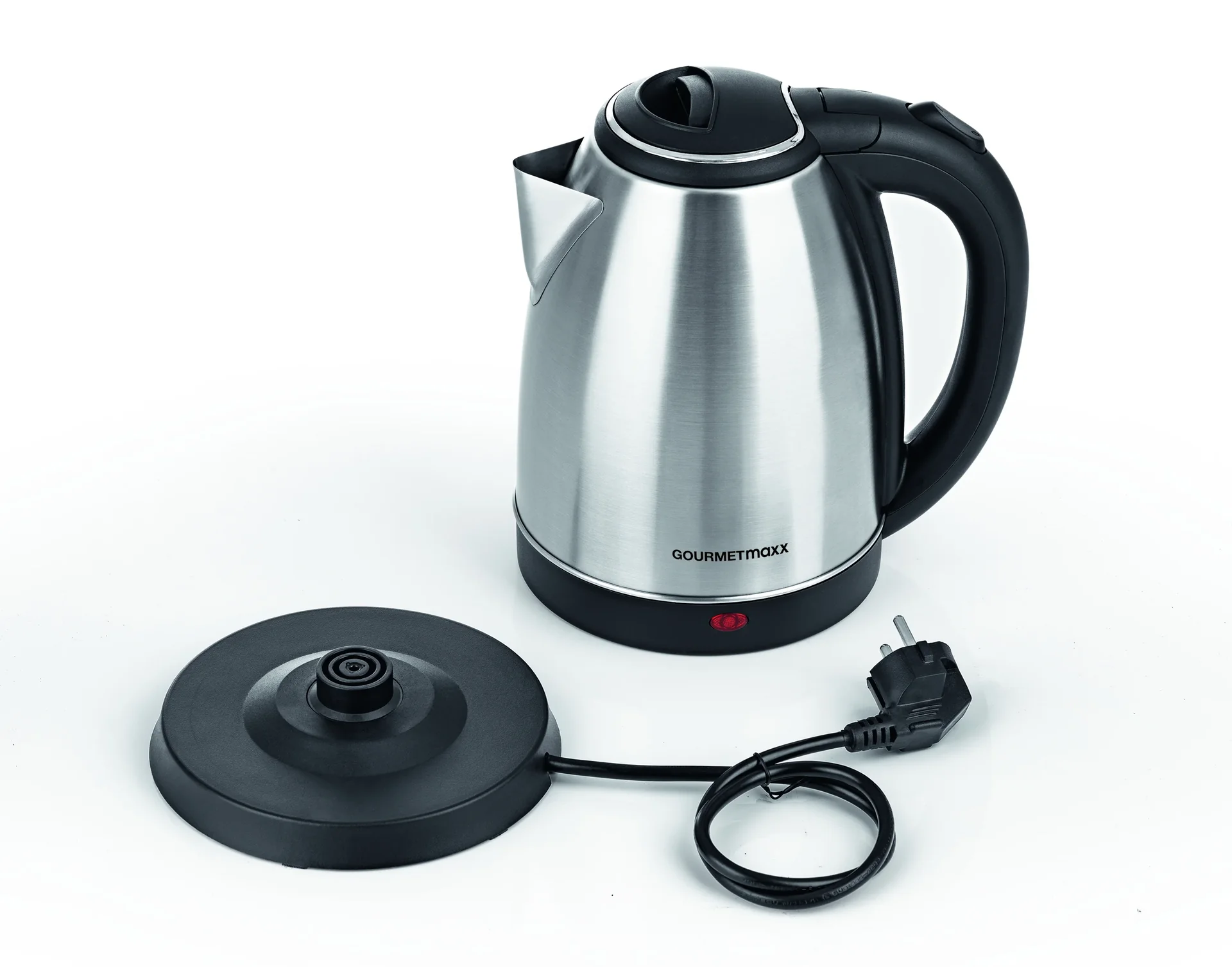 Wasserkocher 1,8l 1500W Edelstahl - 1