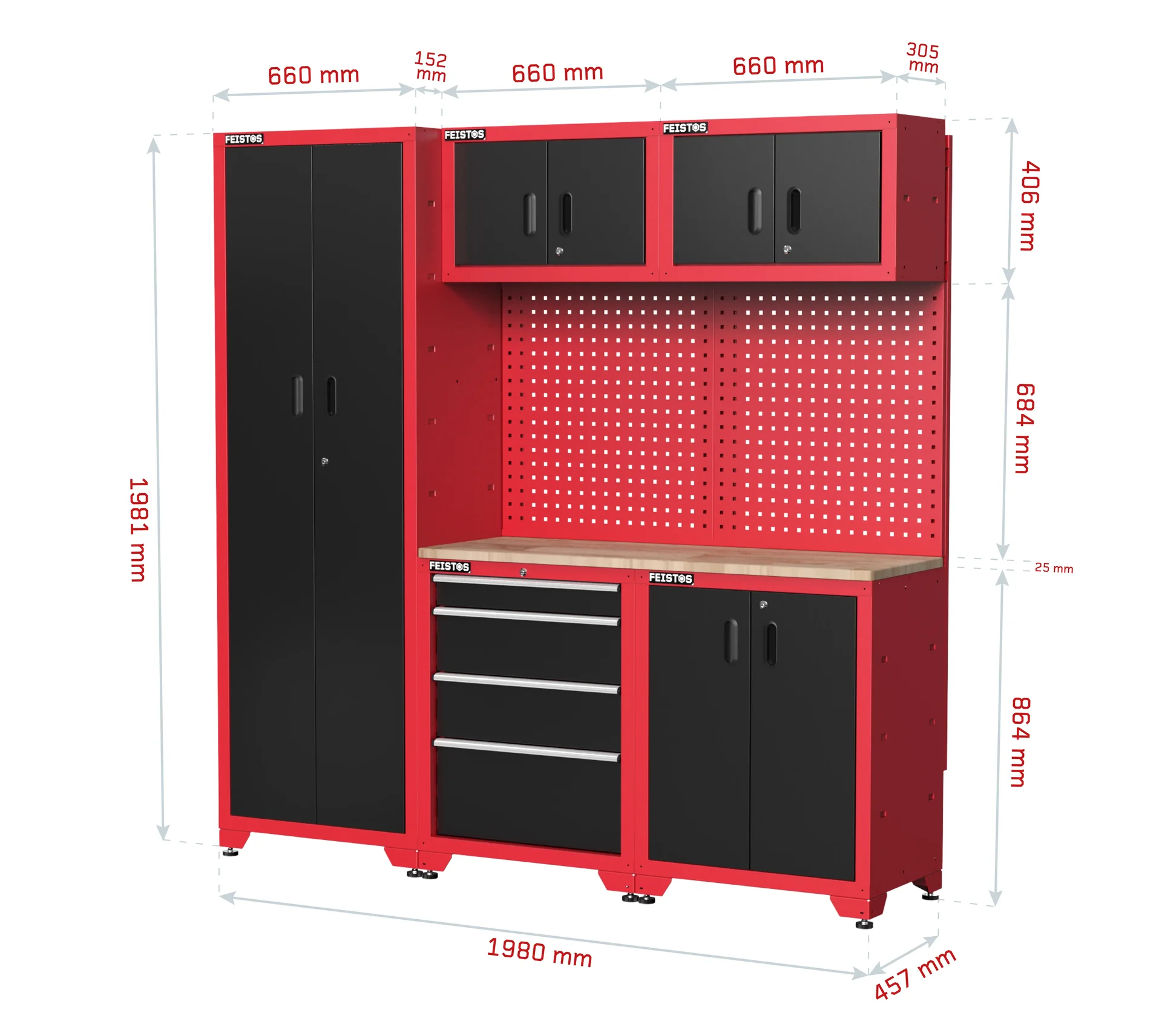 Werkzeugschrank Juno 2 - 0