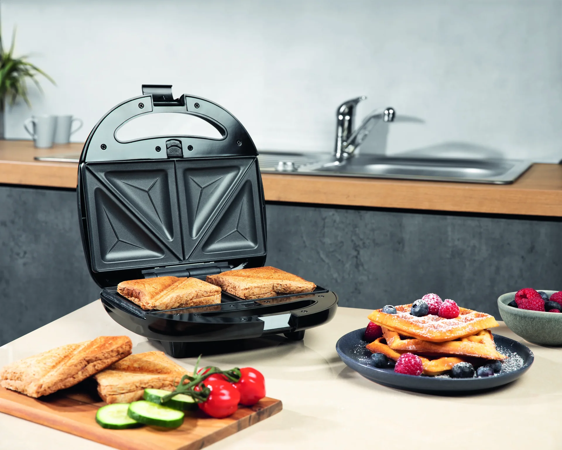 Tischgrill Vario 3in1 800W - 3