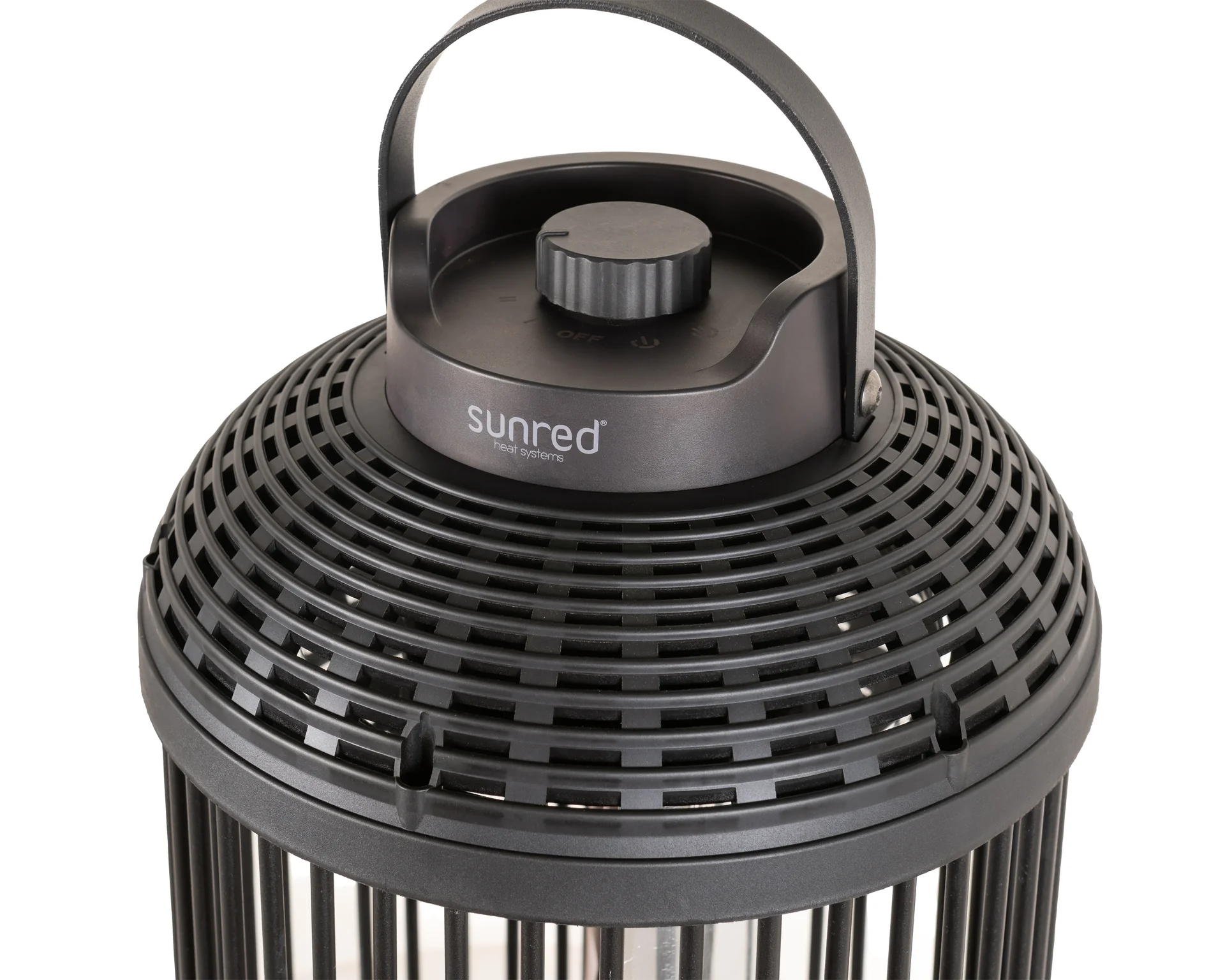 Tischheizstrahler Indox Dark Table Black 1200 Watt - 2