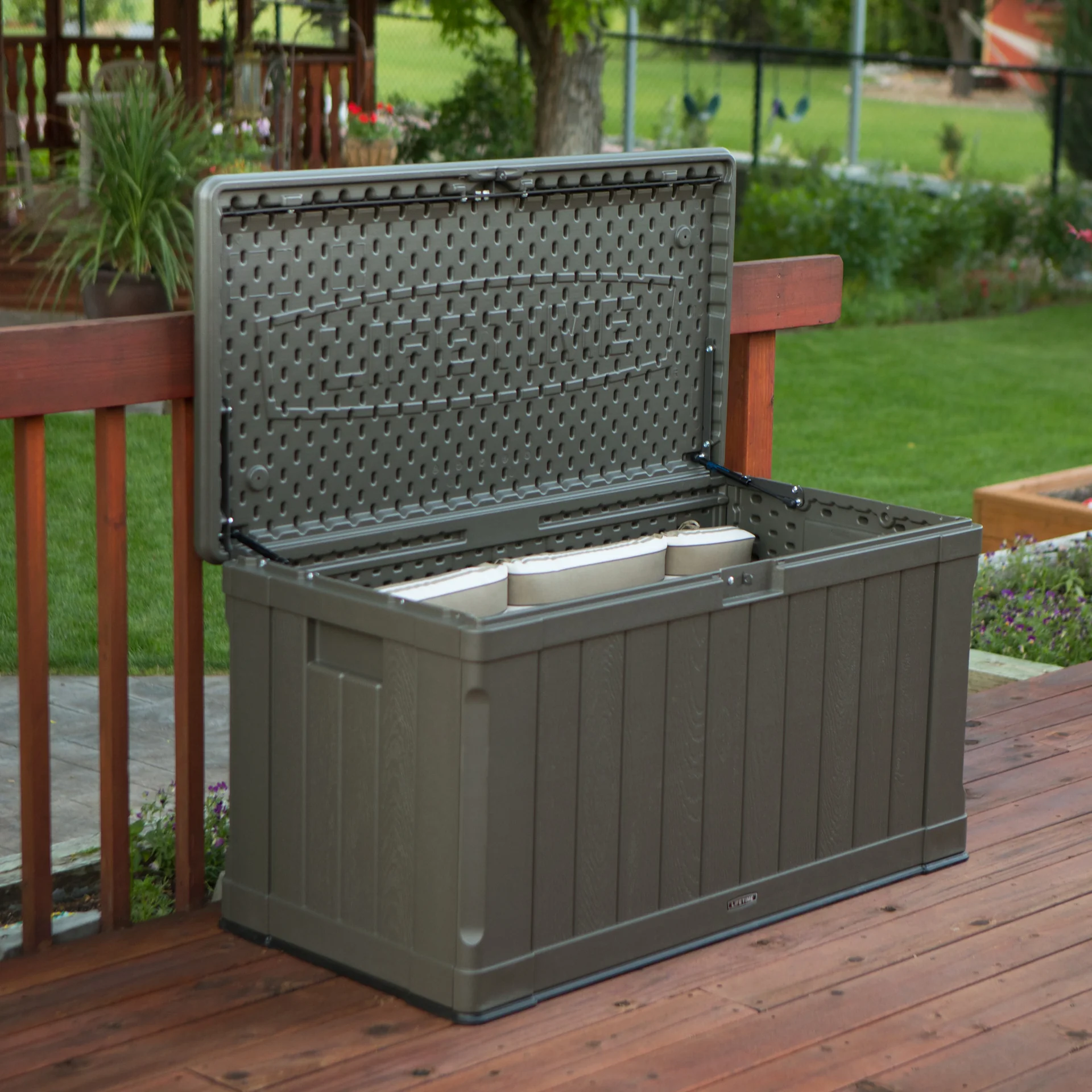 Kissenbox Premium braun, 440 L - 9