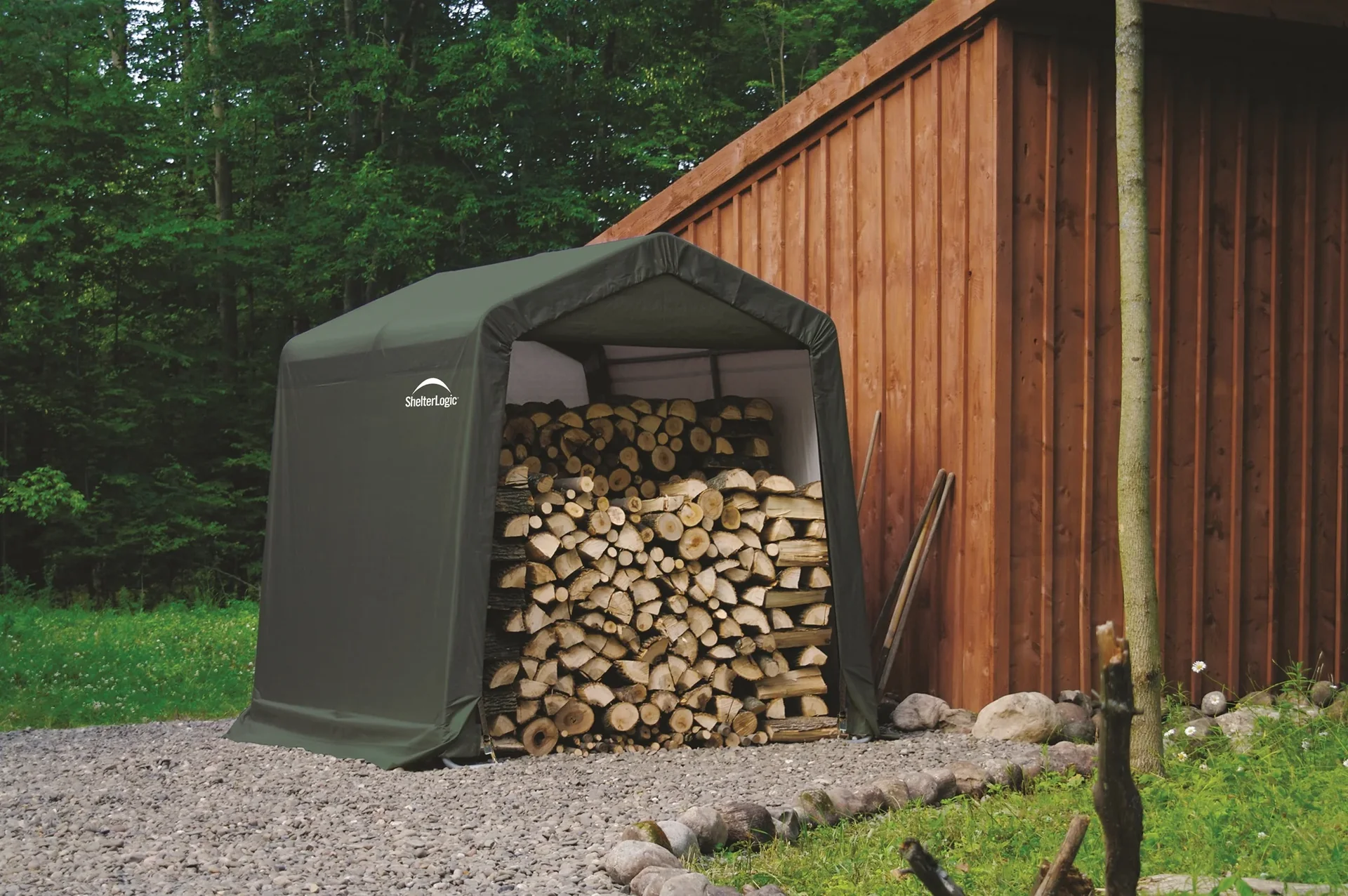 Gerätehaus Shed-in-a-Box 5,76 m², grün - 3