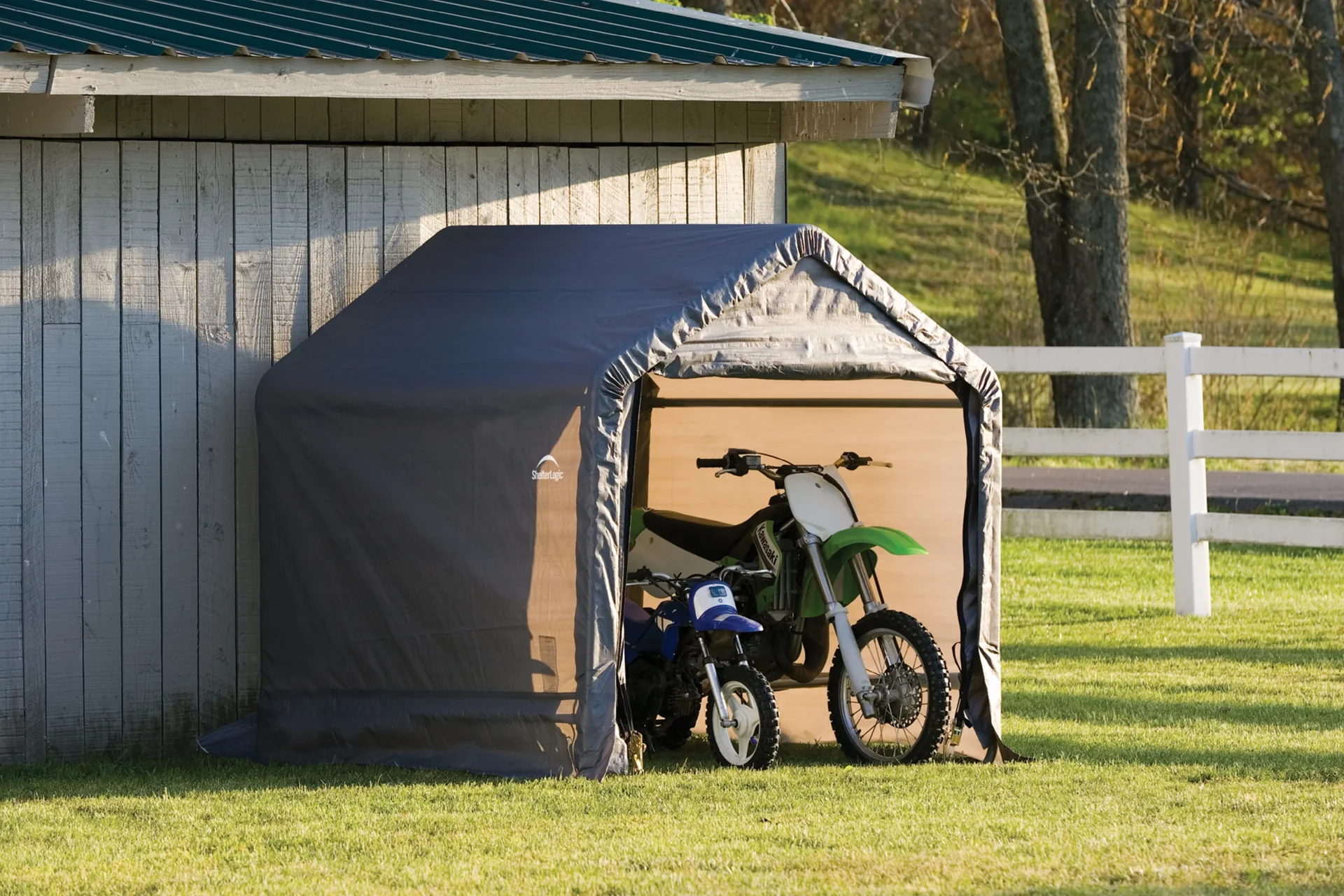 Gerätehaus Shed-in-a-Box 3,24 m², grau - 1