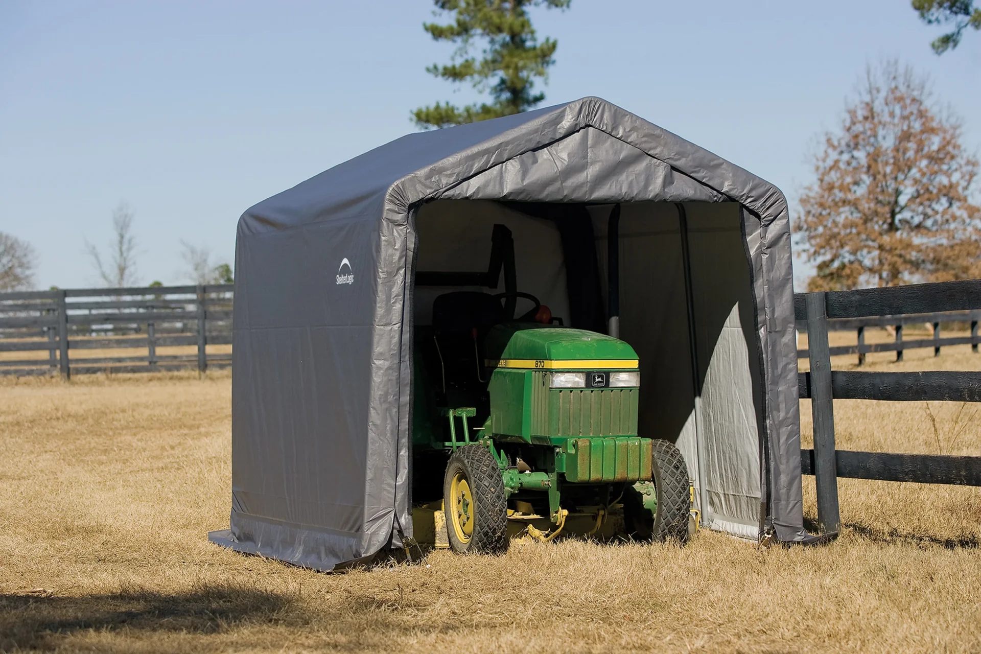 Gerätehaus Shed-in-a-Box 9 m², grau - 4