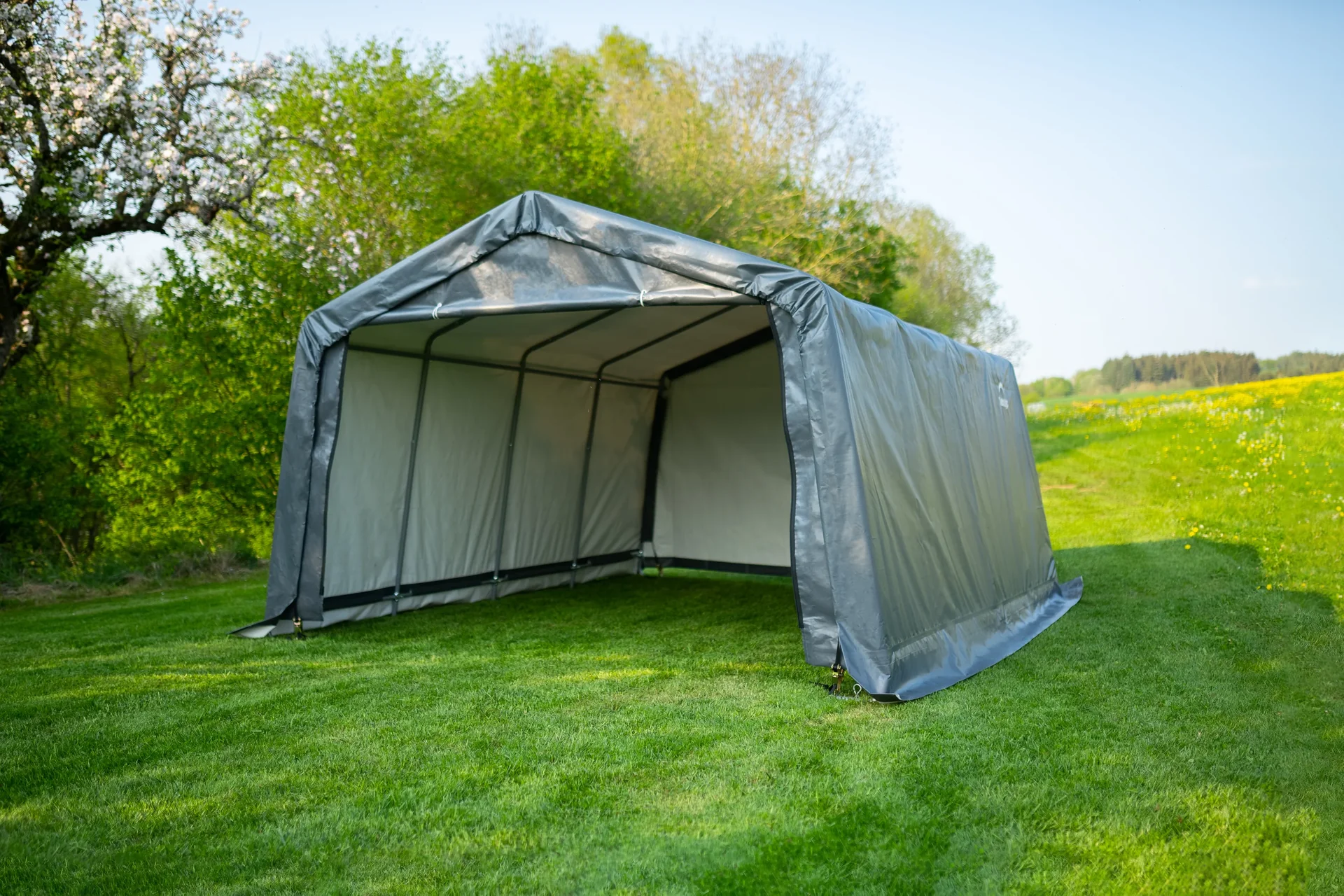 Weidezelt Garage 18 m² - 1