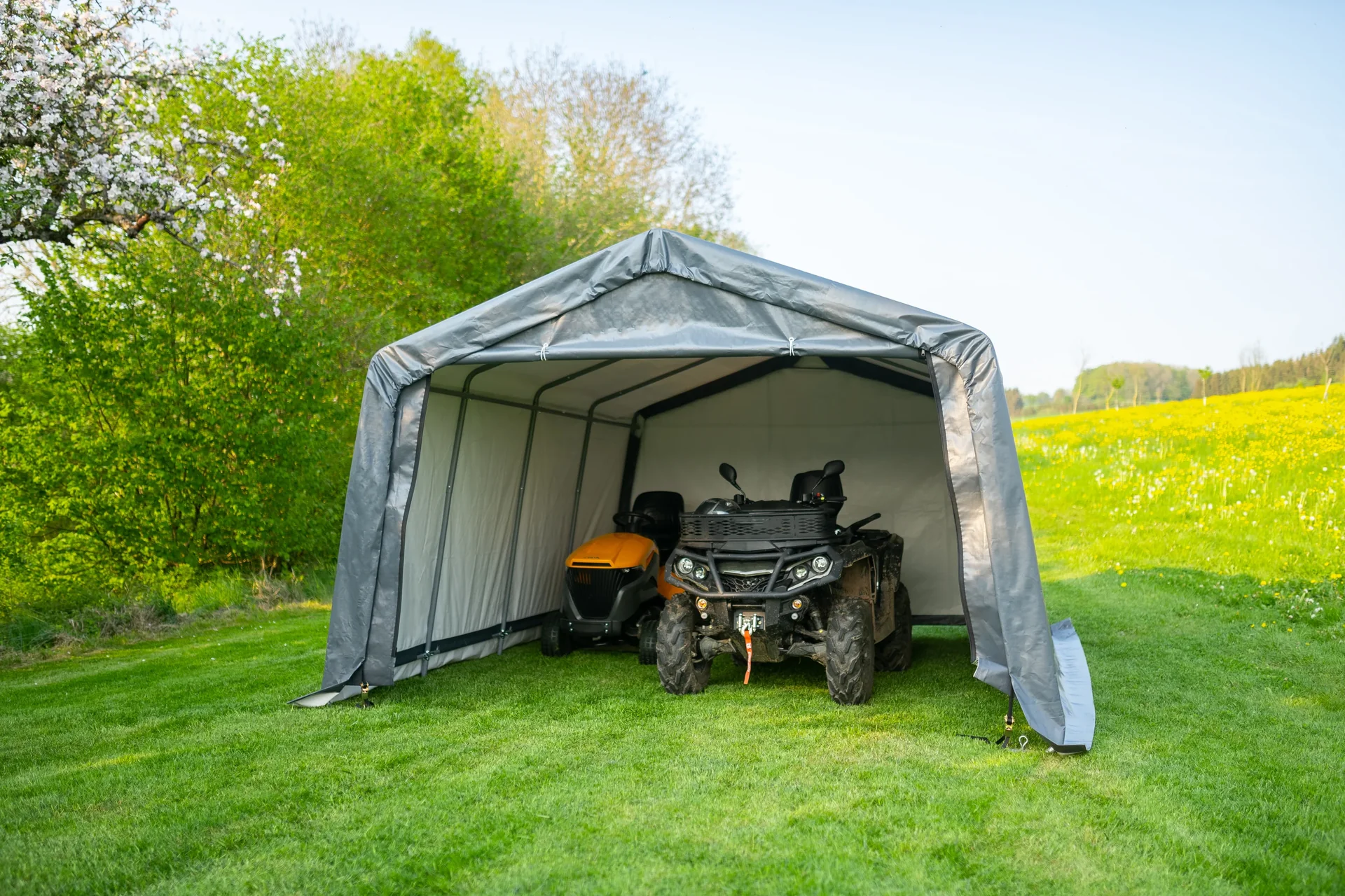 Weidezelt Garage 18 m² - 14