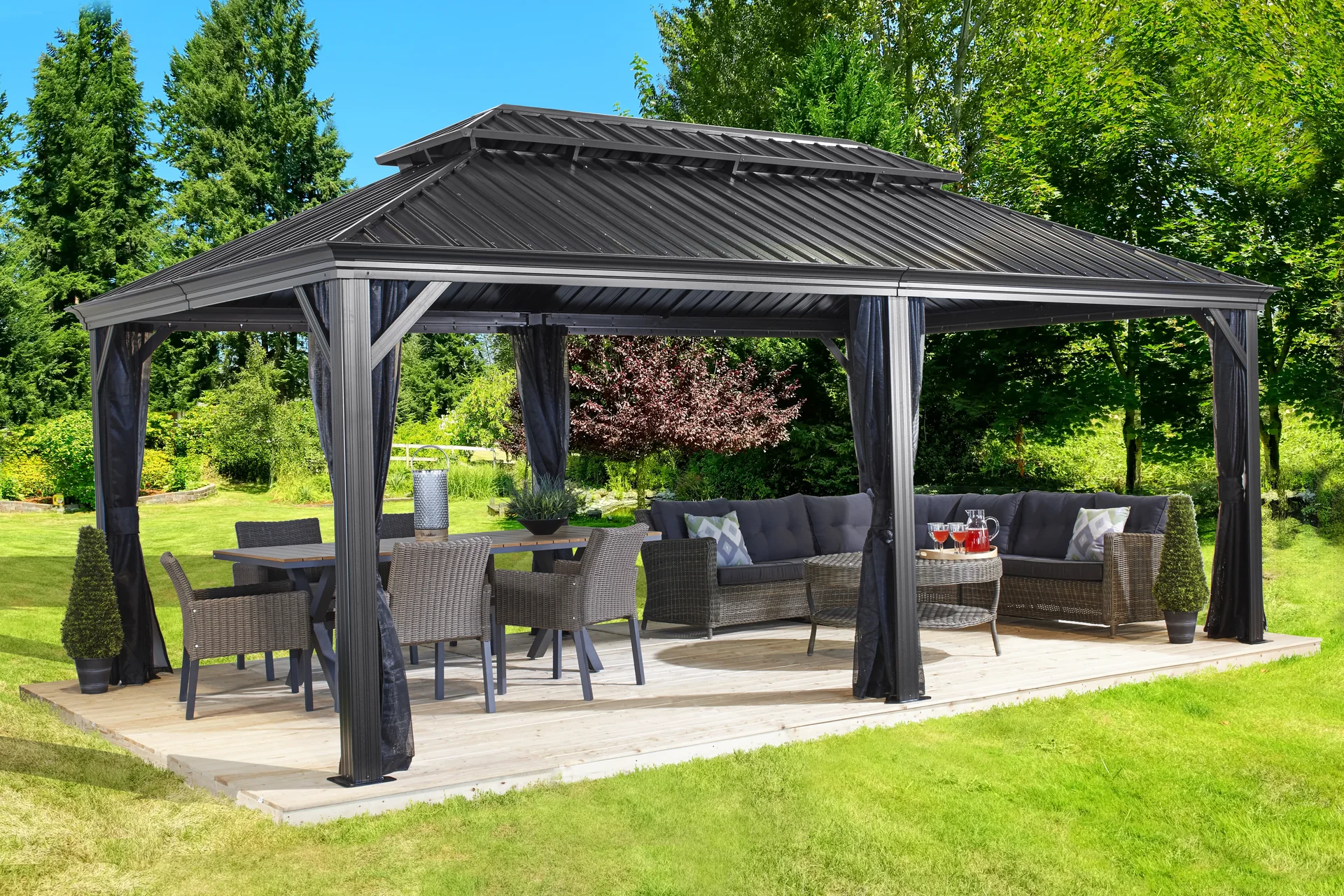 Pavillon Messina 12x20 - 11
