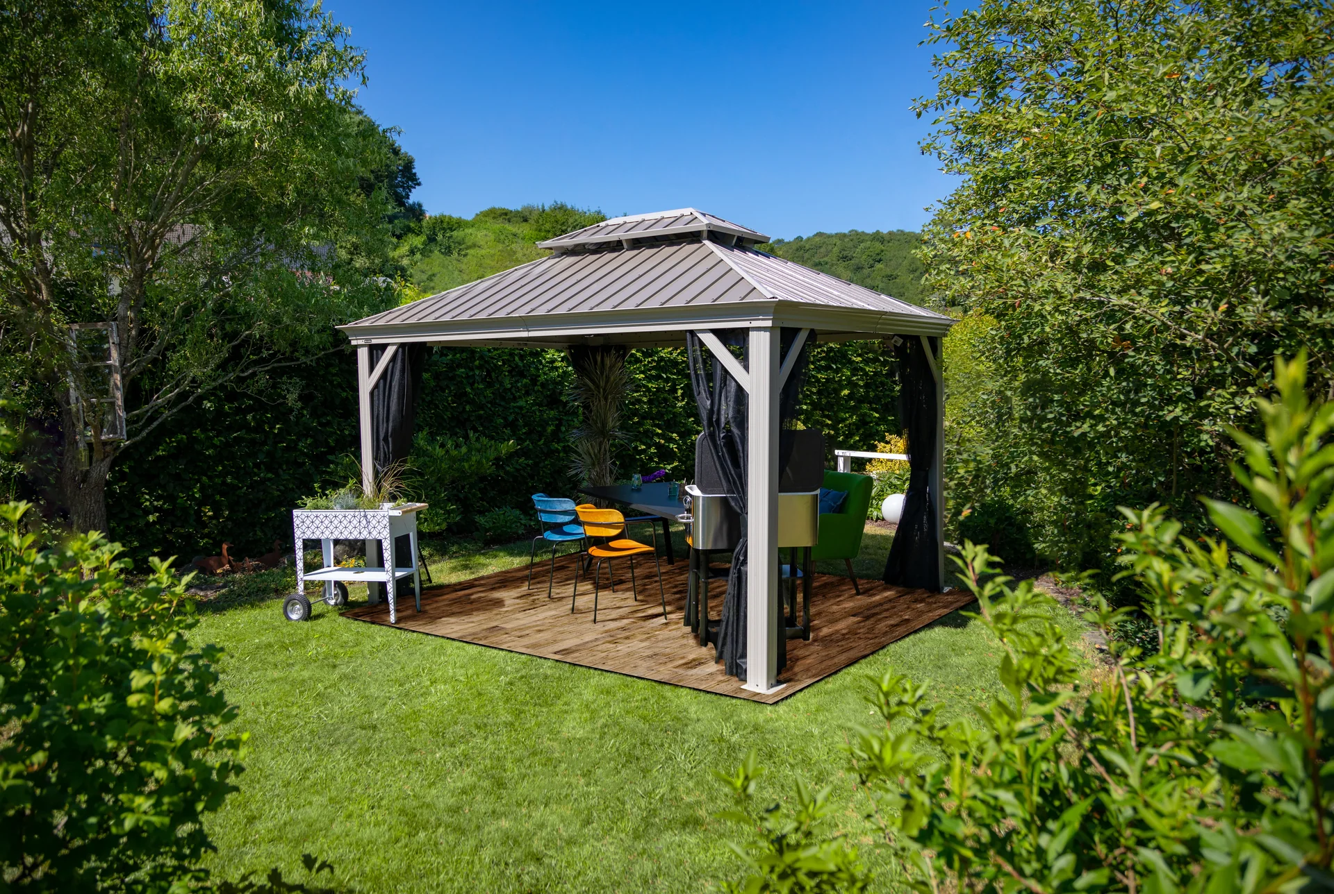 Pavillon Messina 12x16 champagner - 0