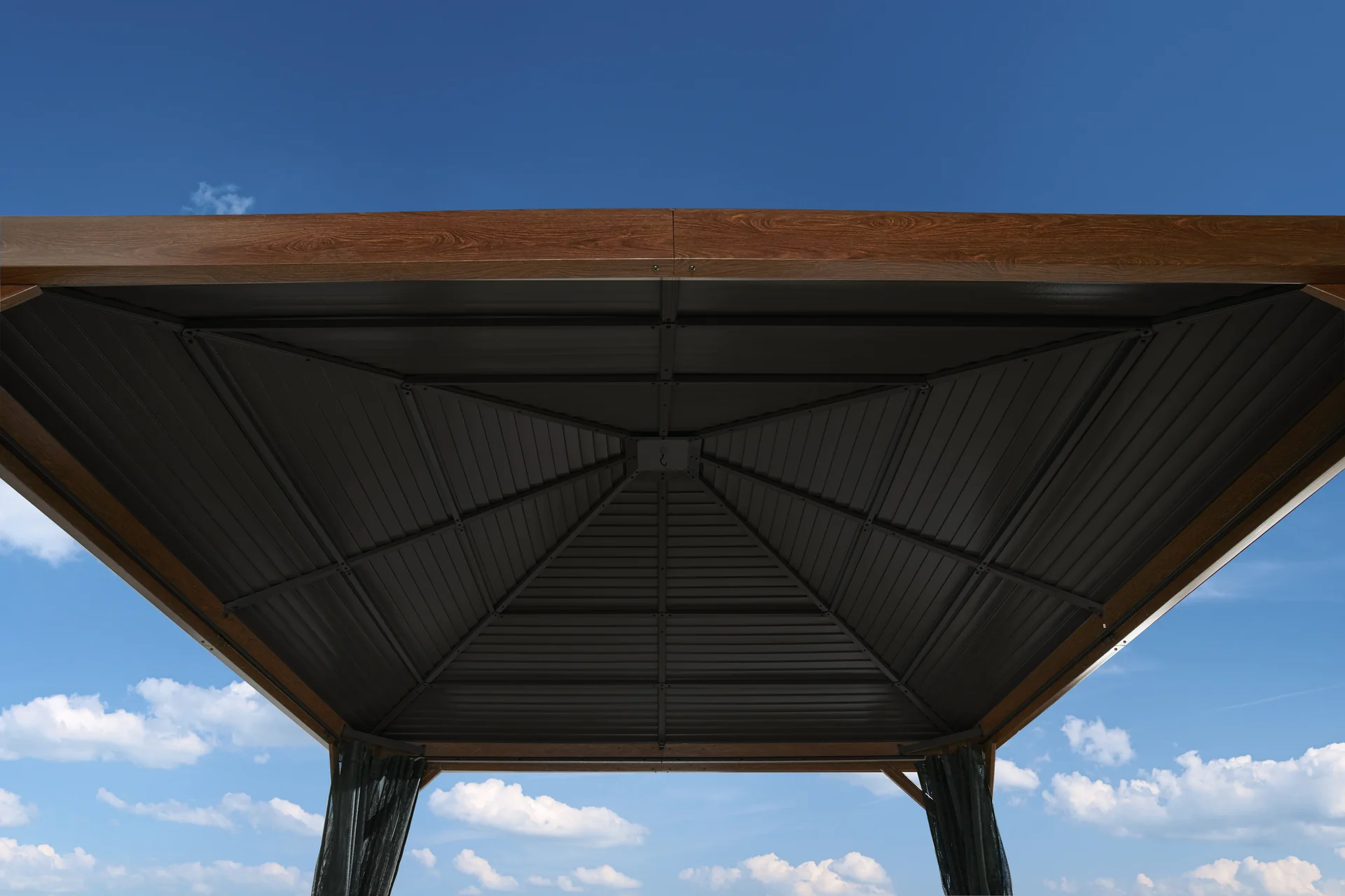 Pavillon Valencia 12x12 Holz-Edition - 5