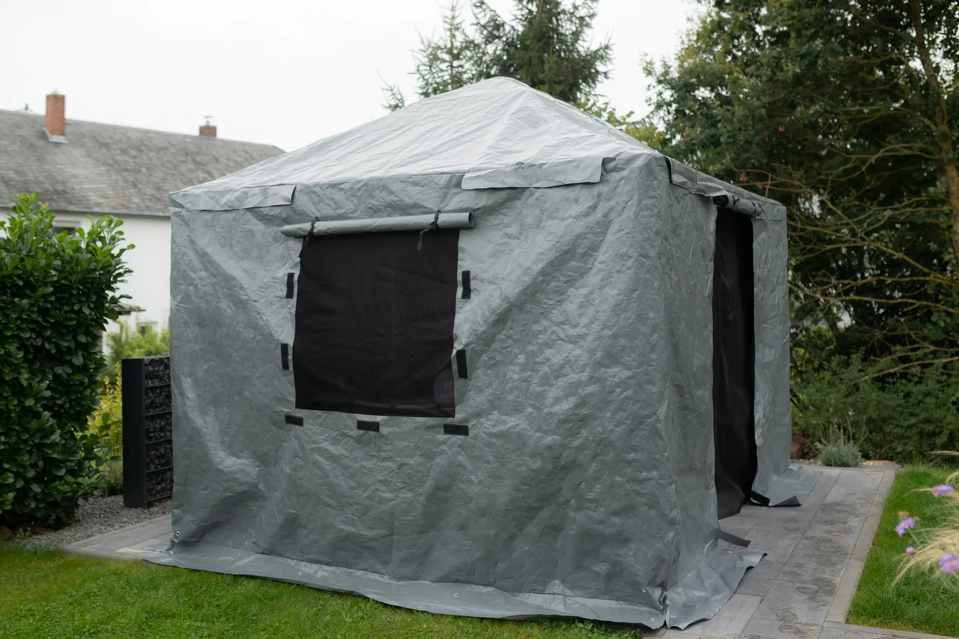 Winterabdeckung für Pavillon 10x10 - 1