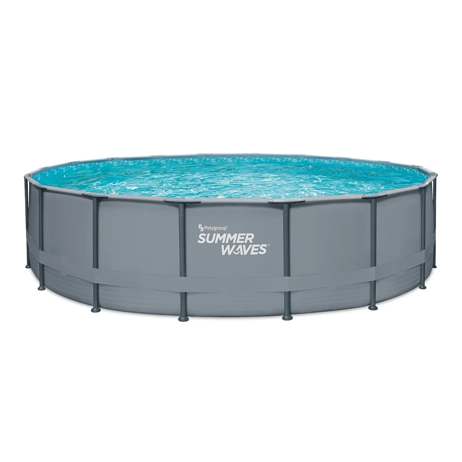 Elite Pool 549 x 132 cm, anthrazit - 1