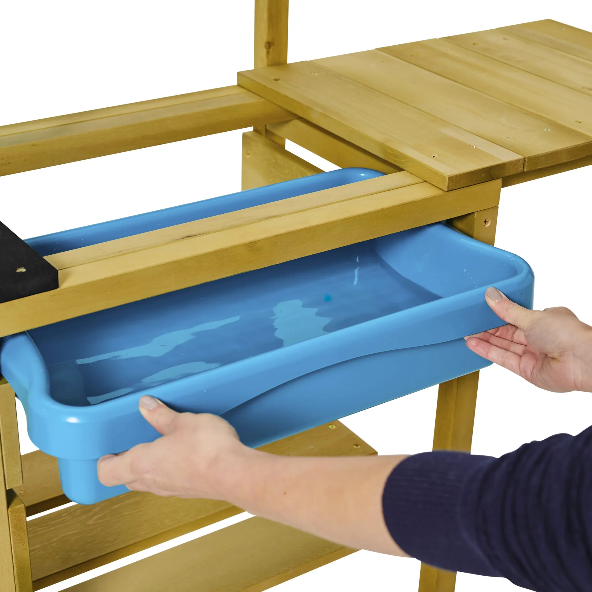 Holz Deluxe Kinderspielküche mit Zubehör - 2