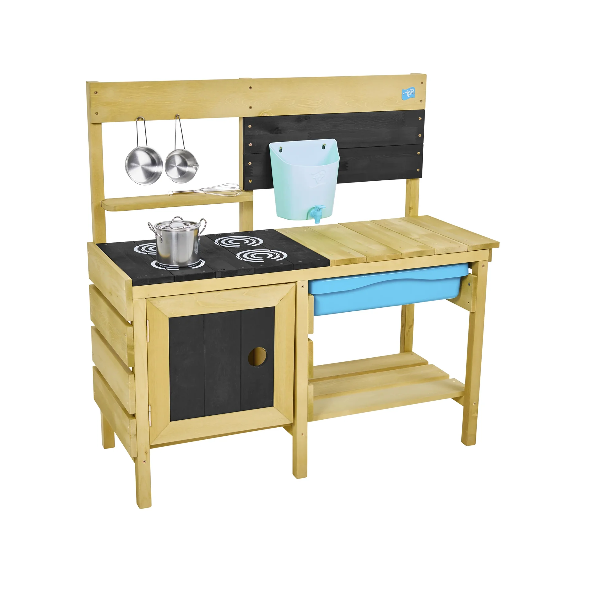 Holz Deluxe Kinderspielküche mit Zubehör - 6