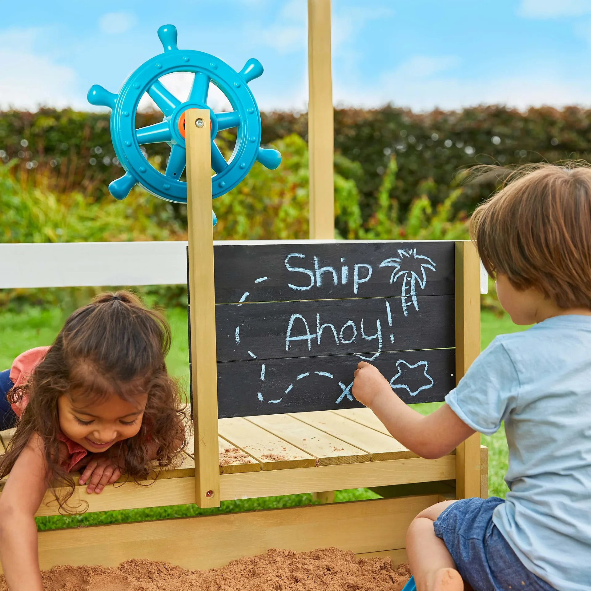 Sandkasten Kinderspielboot AHOY - 5