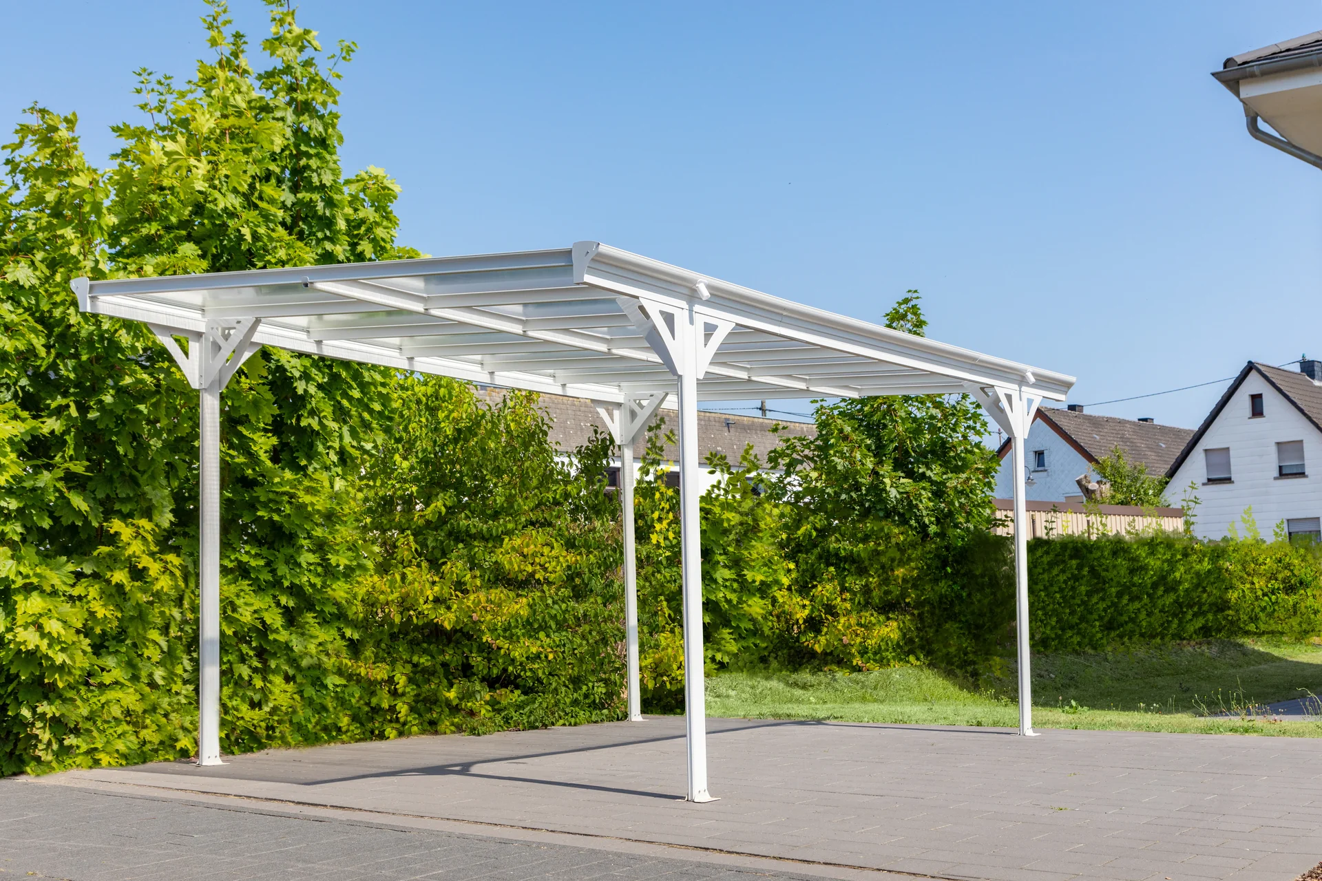 Carport Flachdach 15 m - 4
