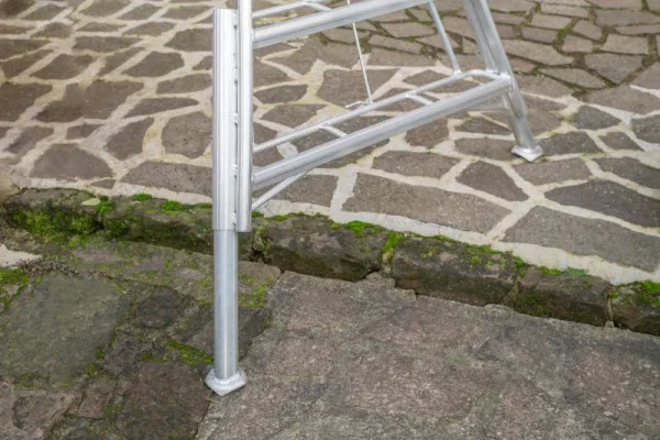 3-Holm-Gartenleiter, 330 cm, höhenverstellbar - 2