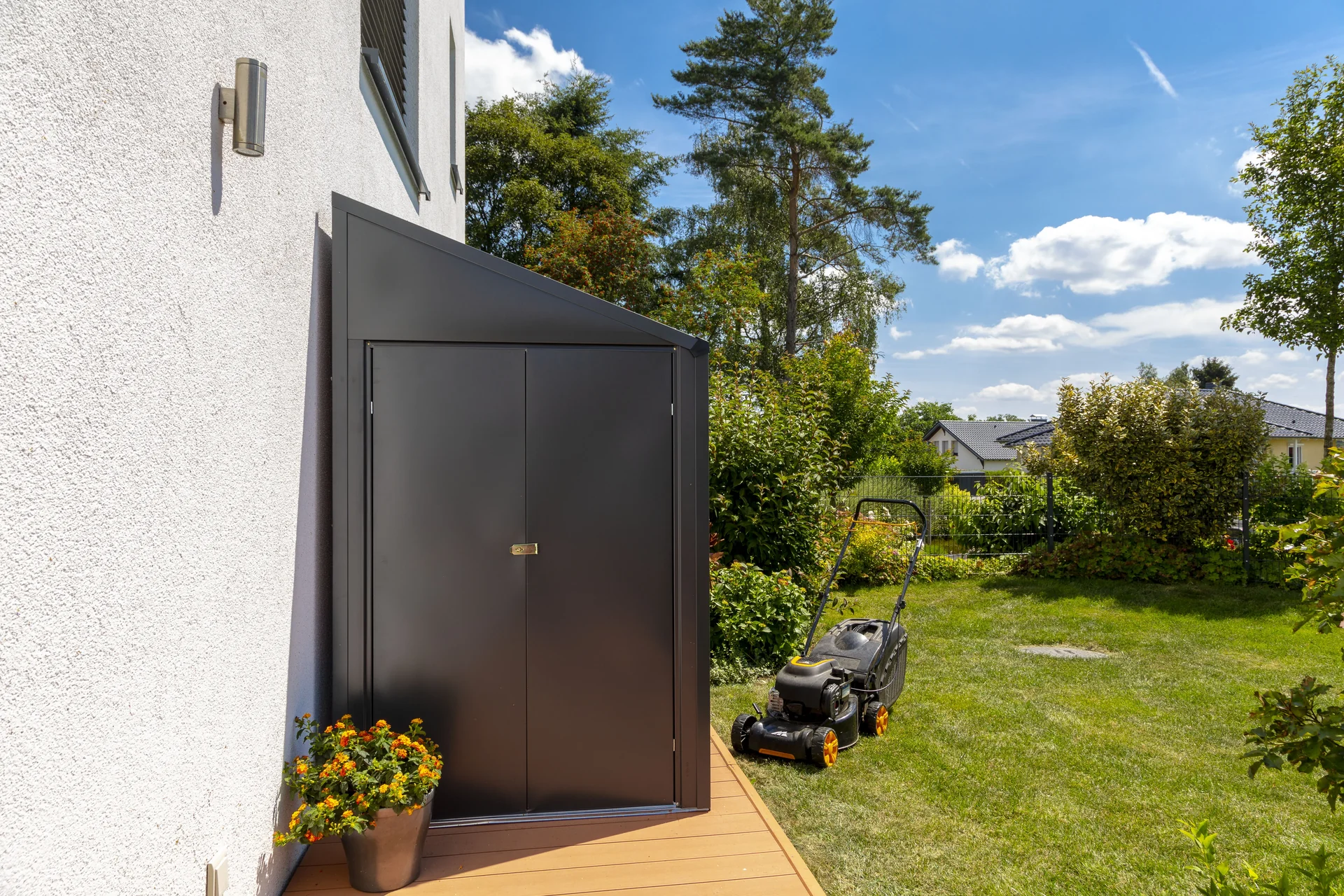 Anlehngerätehaus 4x10 - 5