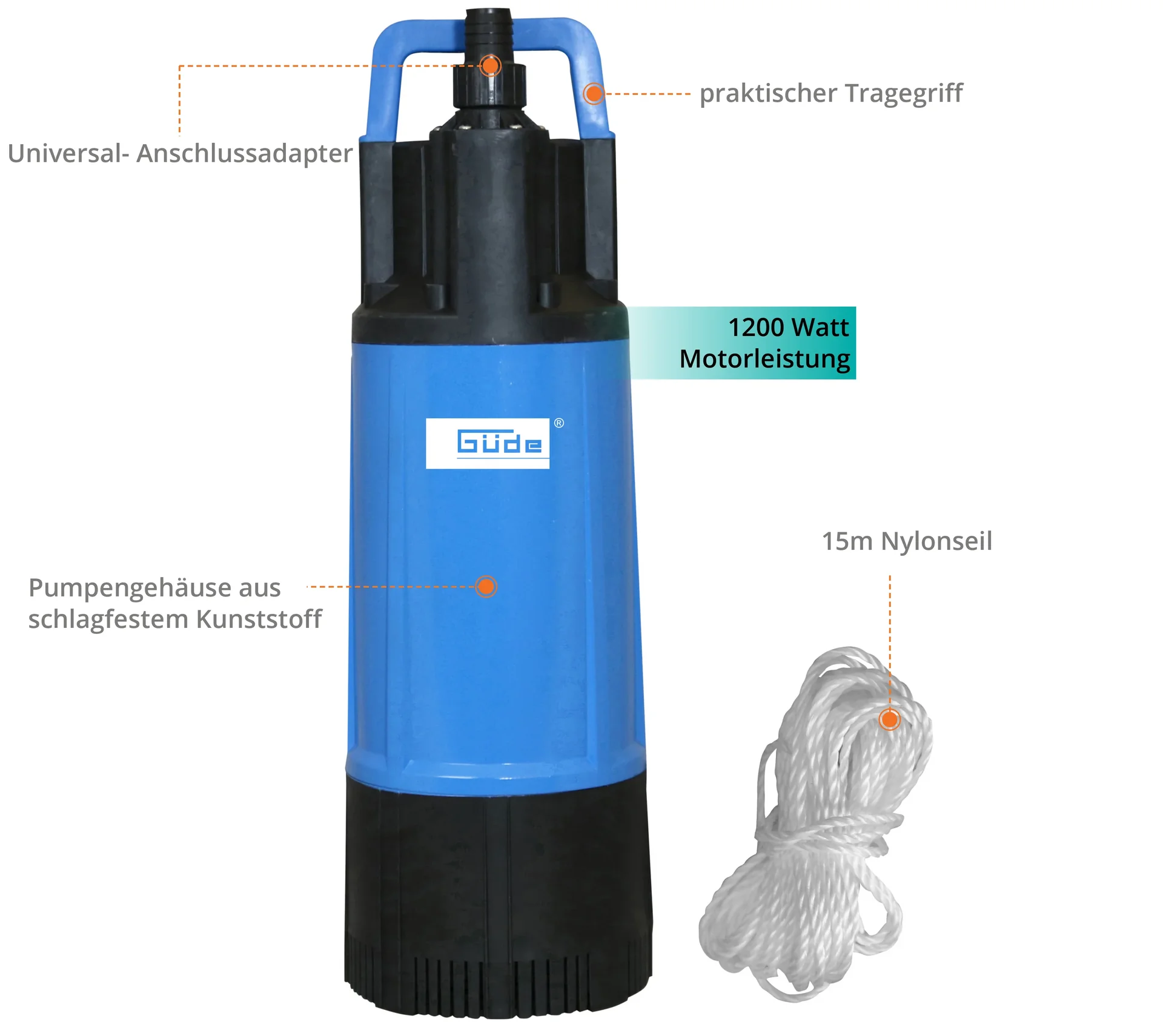 Drucktauchpumpe GDT 1200 - 0